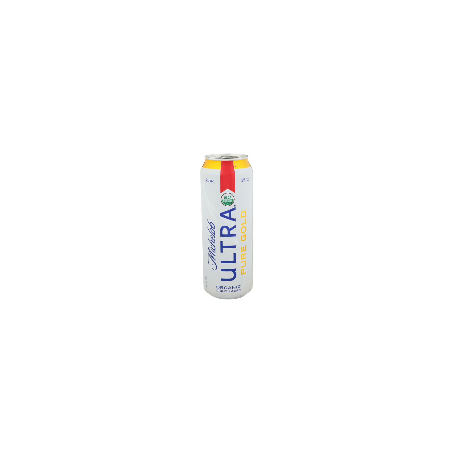Michelob Ultra Pure Gold Organic Light Lager - 25 Fluid Ounce Image 1 of 2
