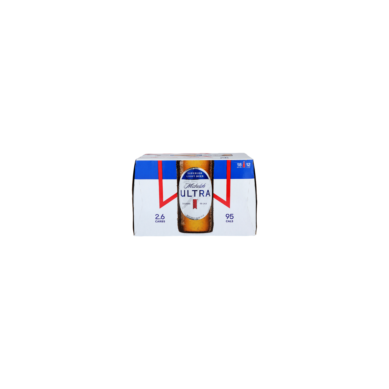 Michelob Ultra Superior Light Beer - 12 Fluid Ounce - 18 Count Image 1 of 2