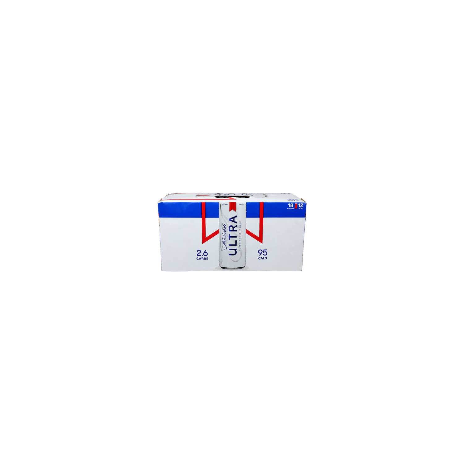 Michelob Ultra Superior Light Beer - 12 Fluid Ounce - 18 Count Image 1 of 2