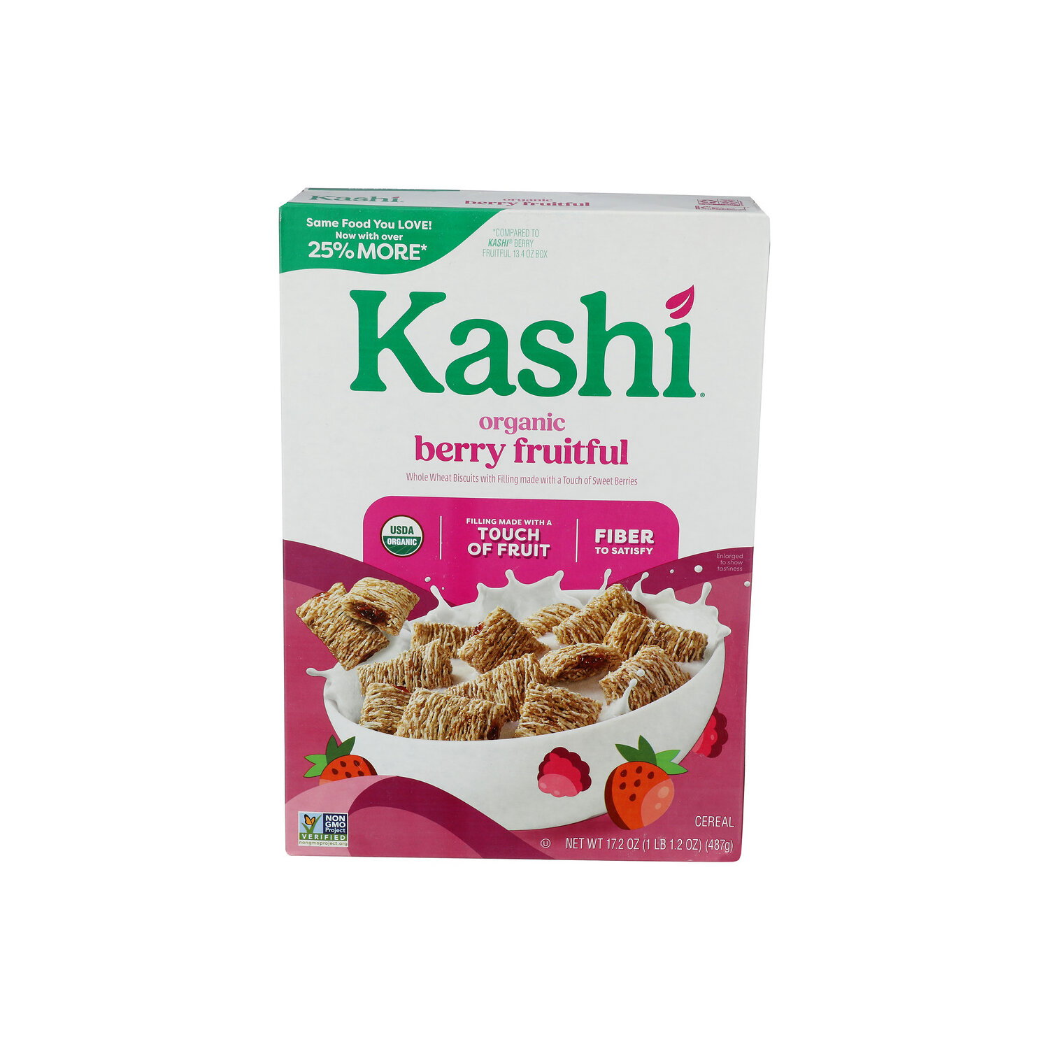Kashi Toasted Berry Fruitful Crunchy Organic Cereal - 17.2 Ounce Image 1 of 4