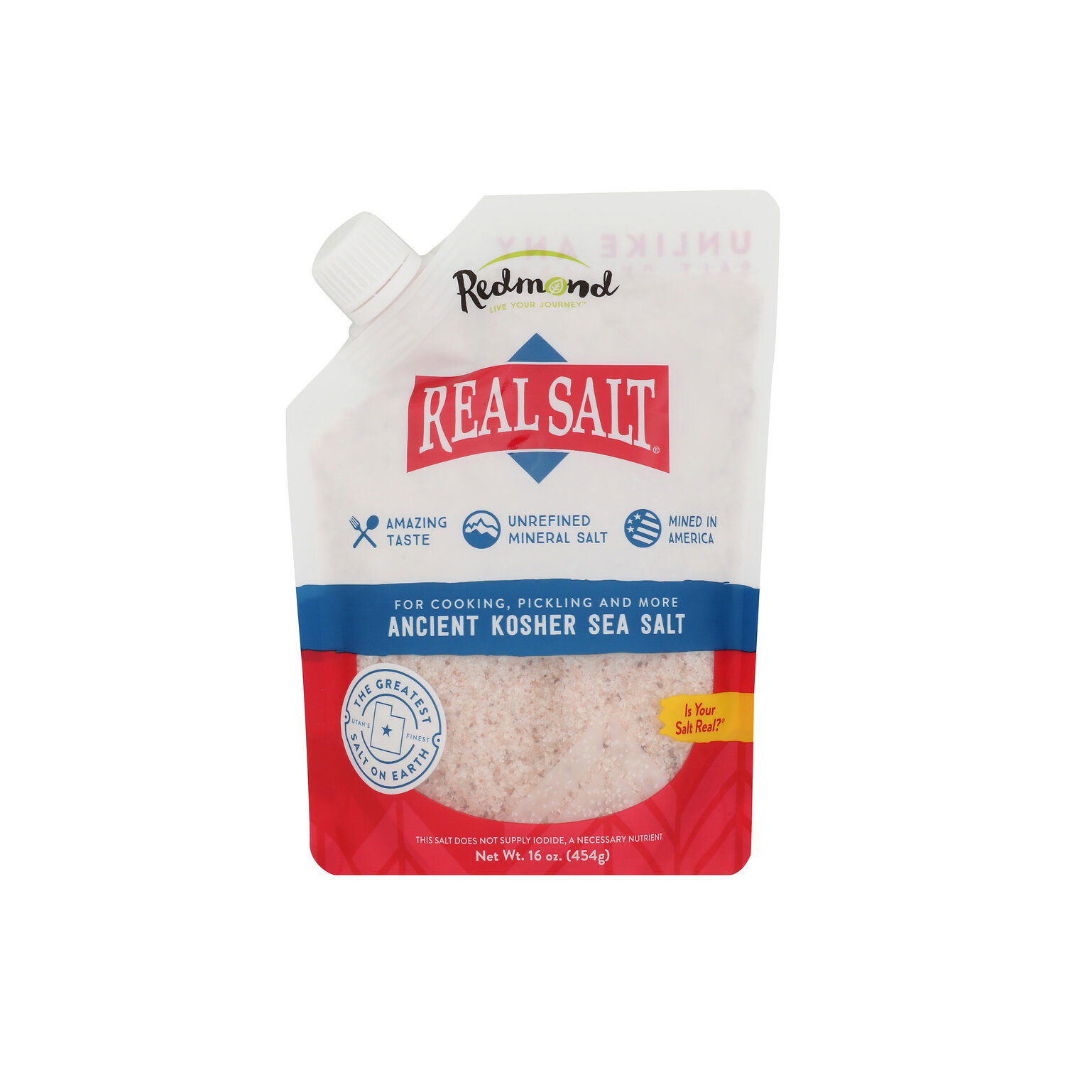 Redmond Real Salt Pouch - 16 Ounce Image 1 of 4