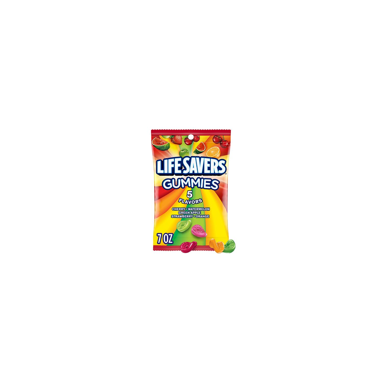 Life Savers 5 Flavors Gummies Candy Bag - 7 Ounce Image 1 of 4