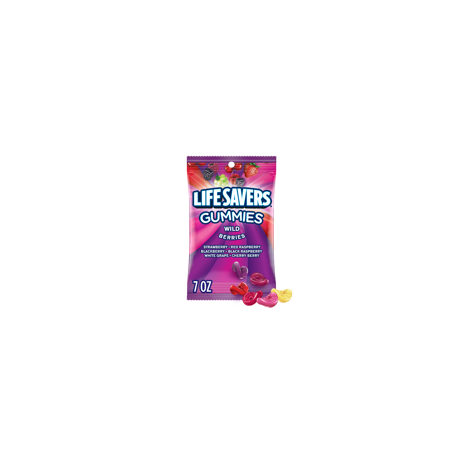 Life Savers Gummy Candy, Wild Berries, Bag - 7 Ounce Image 1 of 4