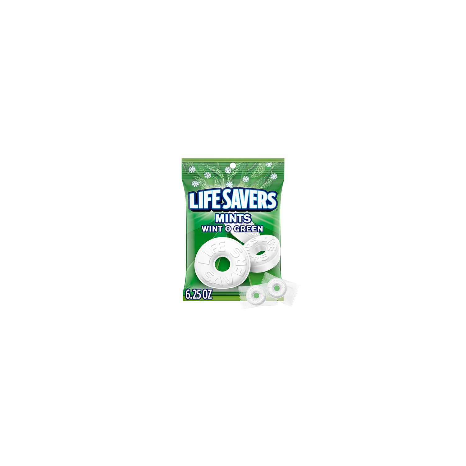 Life Savers Wint-O-Green Breath Mints Hard Candy, Bag - 6.25 Ounce Image 1 of 4