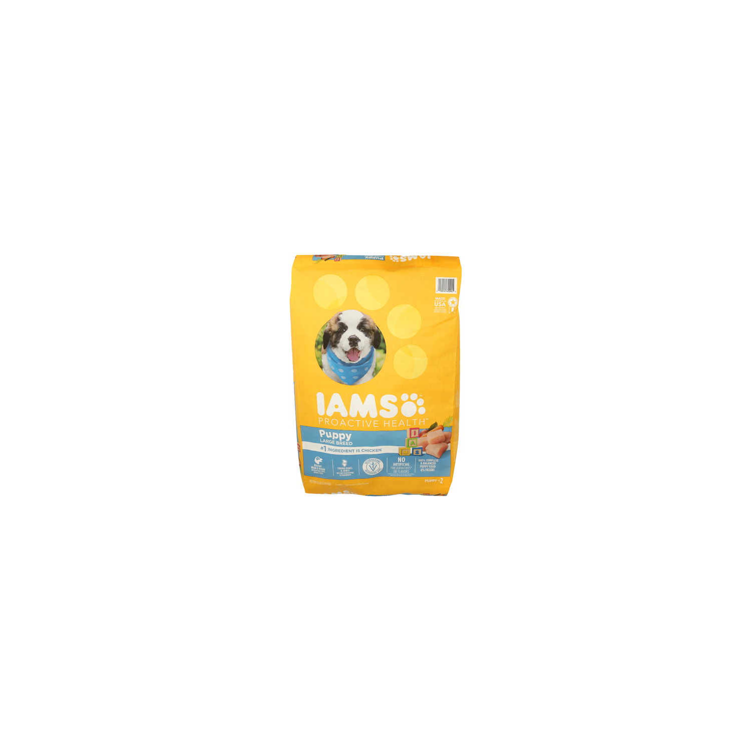 Iams Chicken Proactive Health Puppy Food Large Breed Dry Dog - 15 Pound Image 1 of 4