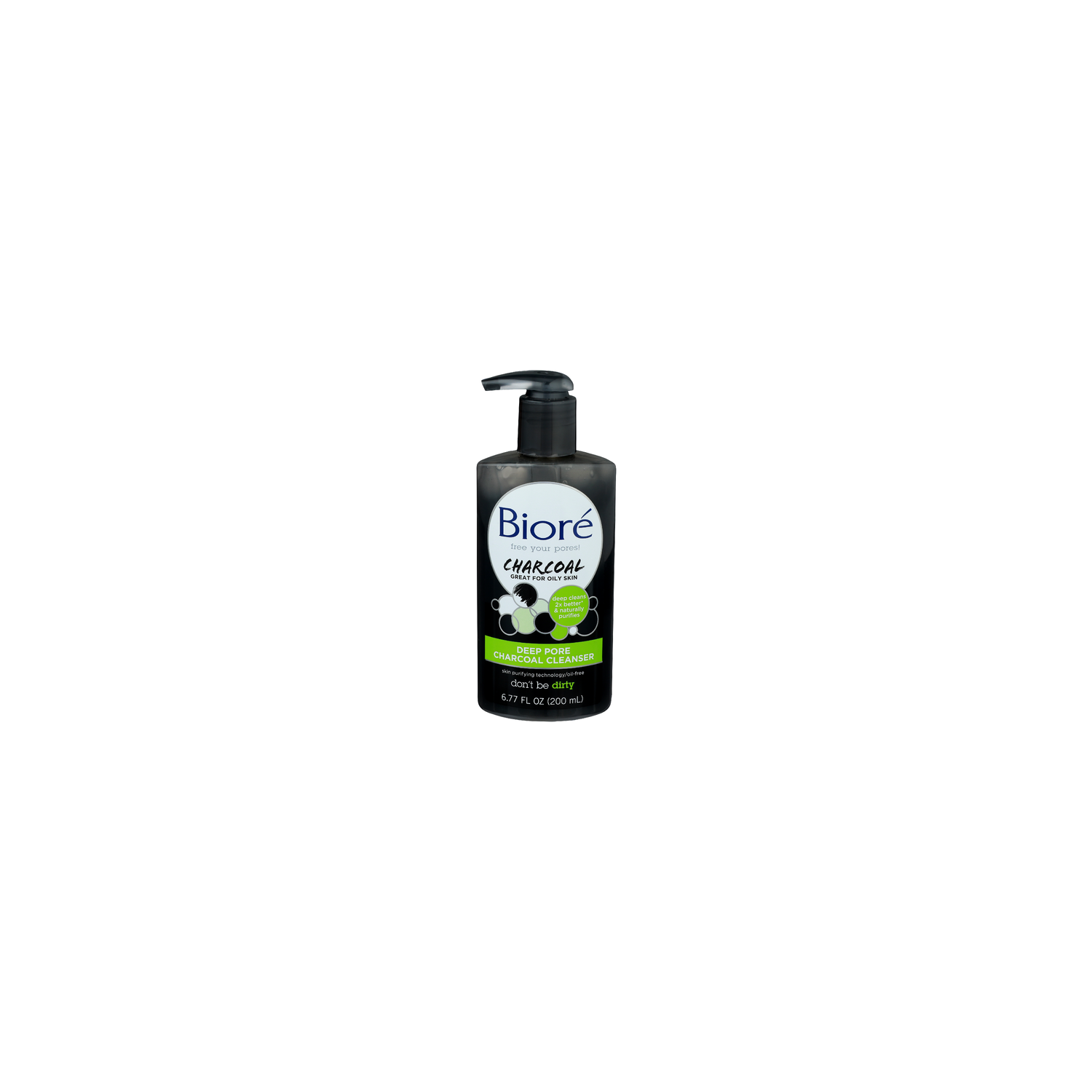 BIORÉ Charcoal Deep Pore Cleanser - 6.77 Fluid Ounce Image 1 of 3