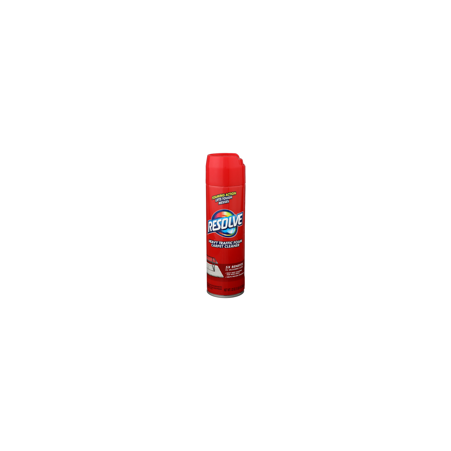 Resolve Heavy Traffic Foam Carpet Cleaner - 22 Ounce Image 1 of 2