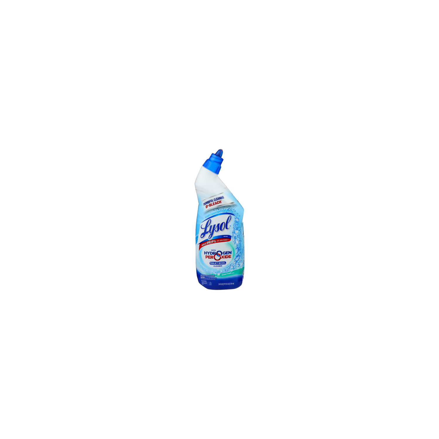 Lysol Ocean Fresh Scent With Hydrogen Preoxide Brand Toilet Bowl Cleaner - 24 Fluid Ounce Image 1 of 3