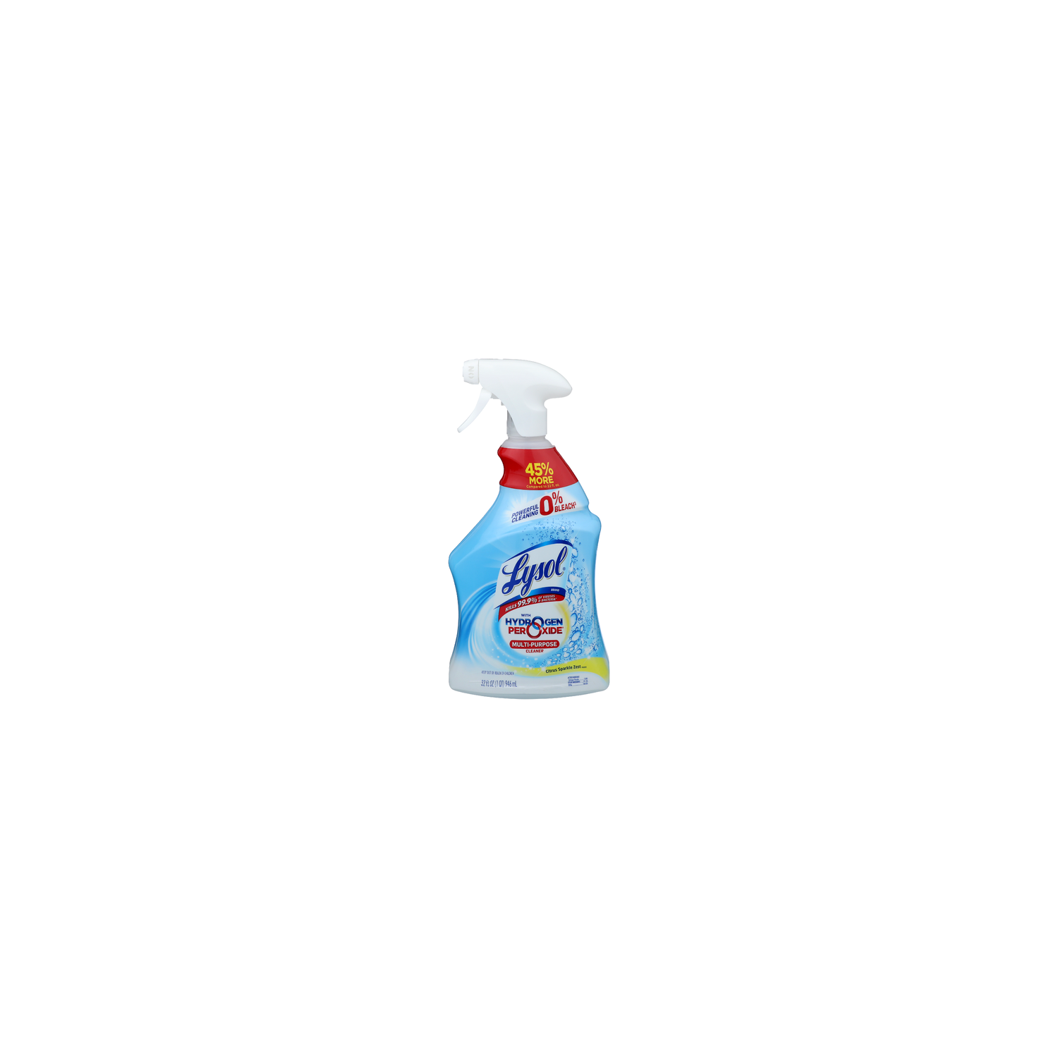 Lysol Citrus Sparkle Zest Scent Brand Multi-Purpose Cleaner - 32 Fluid Ounce Image 1 of 3