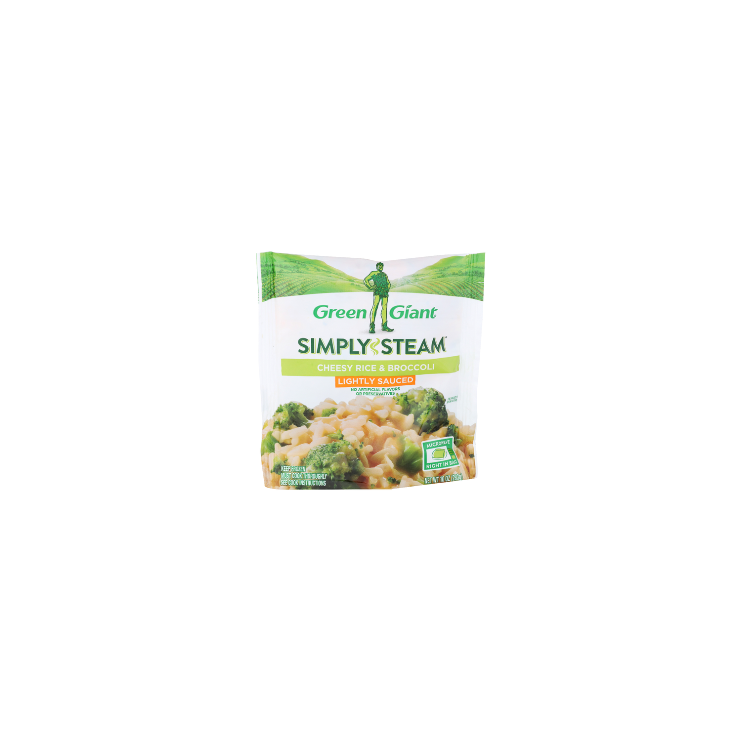 Green Giant Simply Steam Lightly Sauced Cheesy Rice & Broccoli - 10 Ounce Image 1 of 4