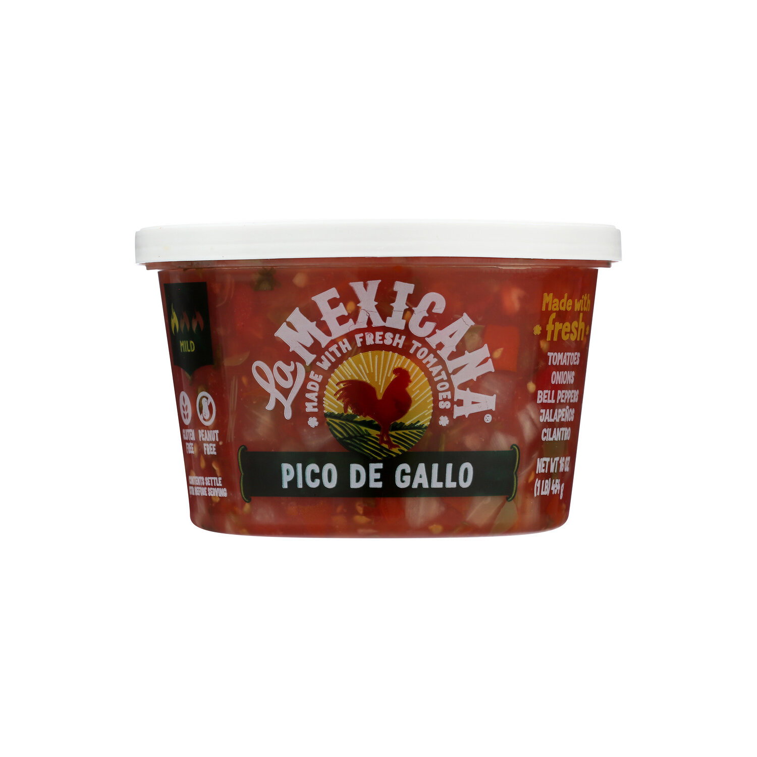 La Mexicana Salsa Pico De Gallo - 16 Ounce Image 1 of 2