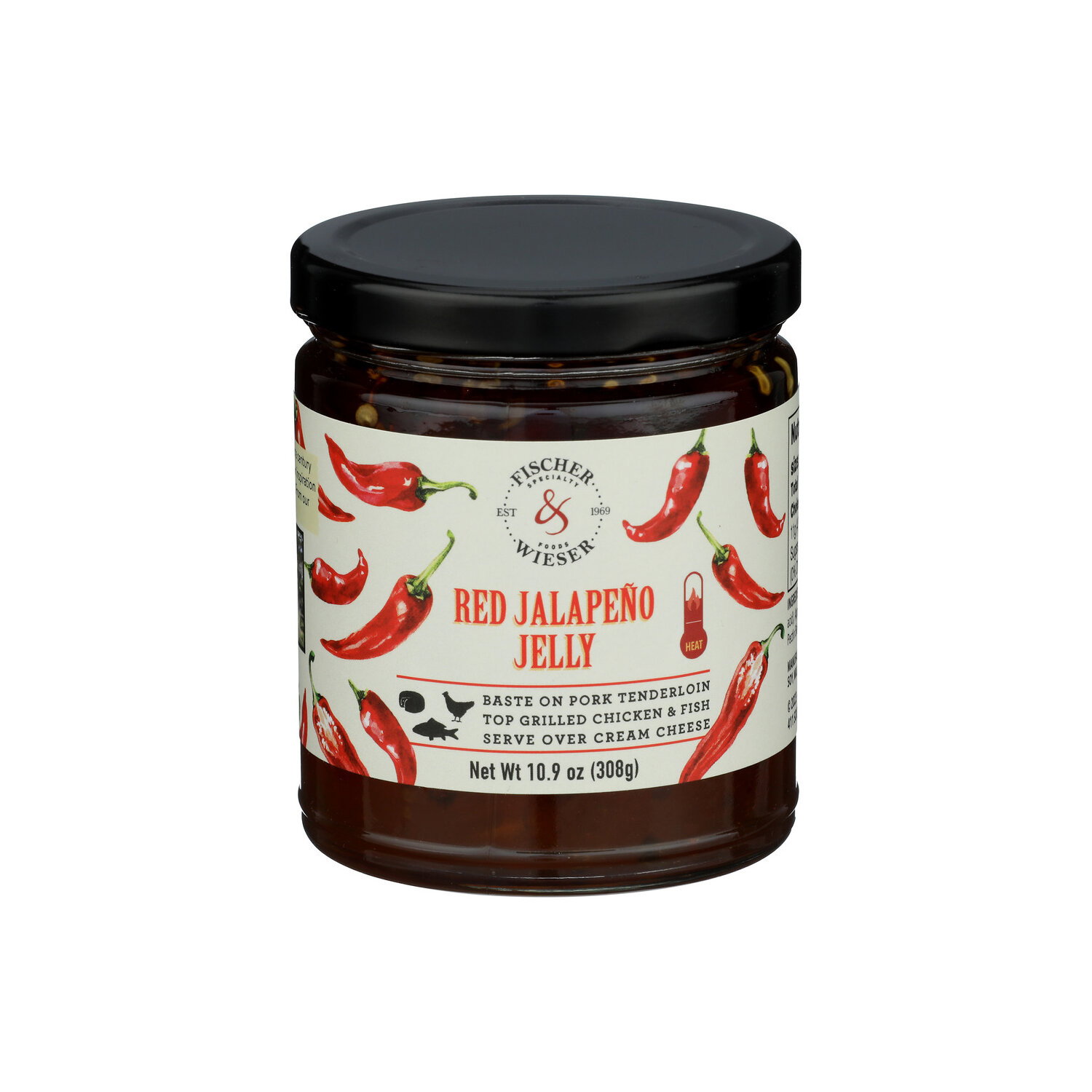 FISCHER & WIESER Red Hot Jalapeno Jelly - 10.9 Ounce Image 1 of 4
