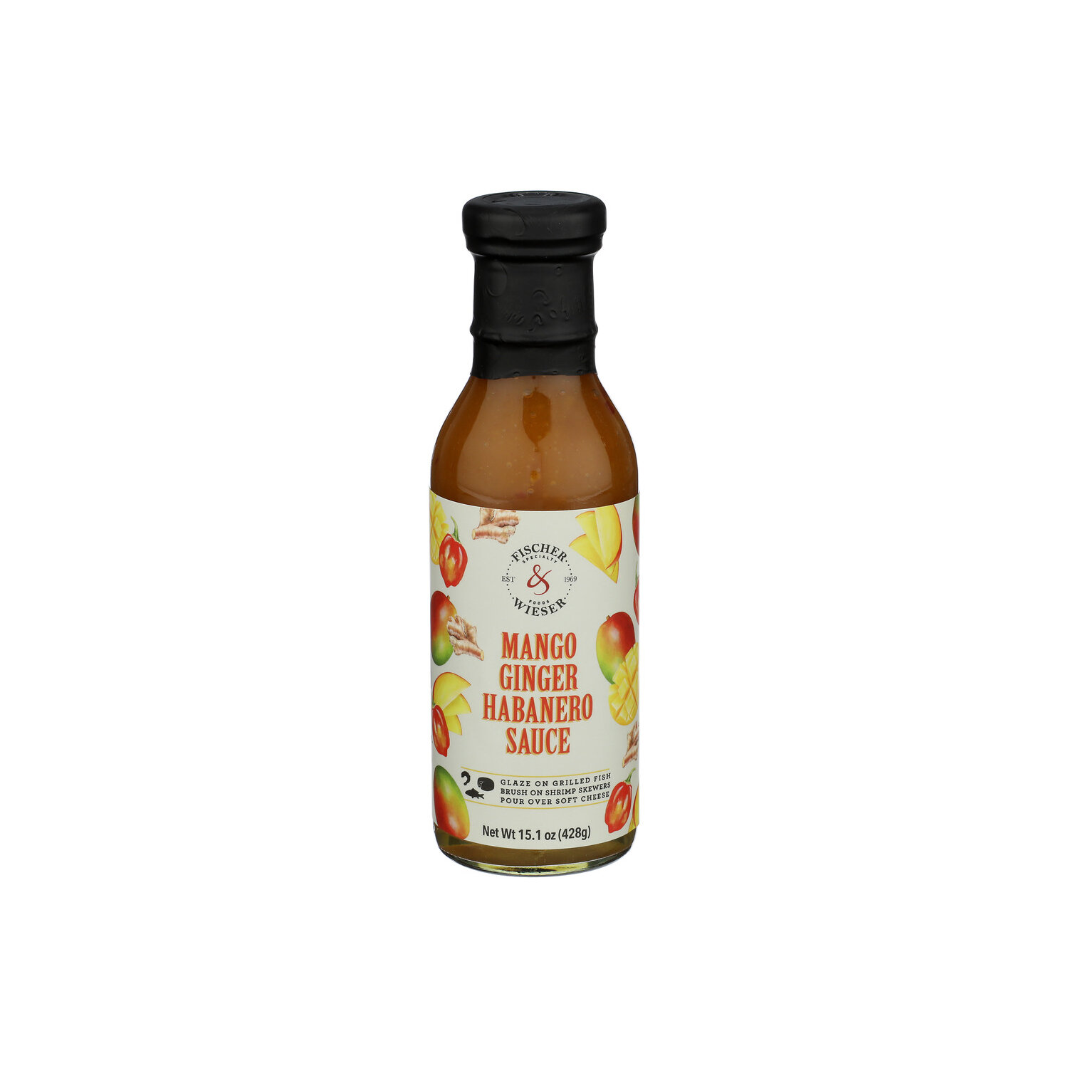 MOM's Mango Ginger Sauce Habanero - 15.1 Ounce Image 1 of 4