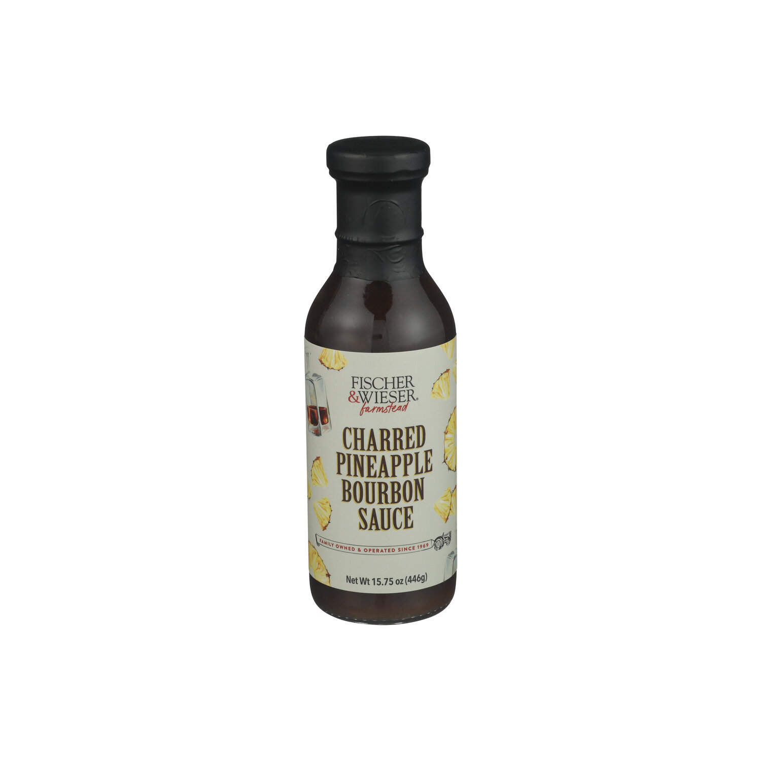 Fischer & Wieser Charred Pineapple Sauce Bourbon - 15.75 Ounce Image 1 of 4