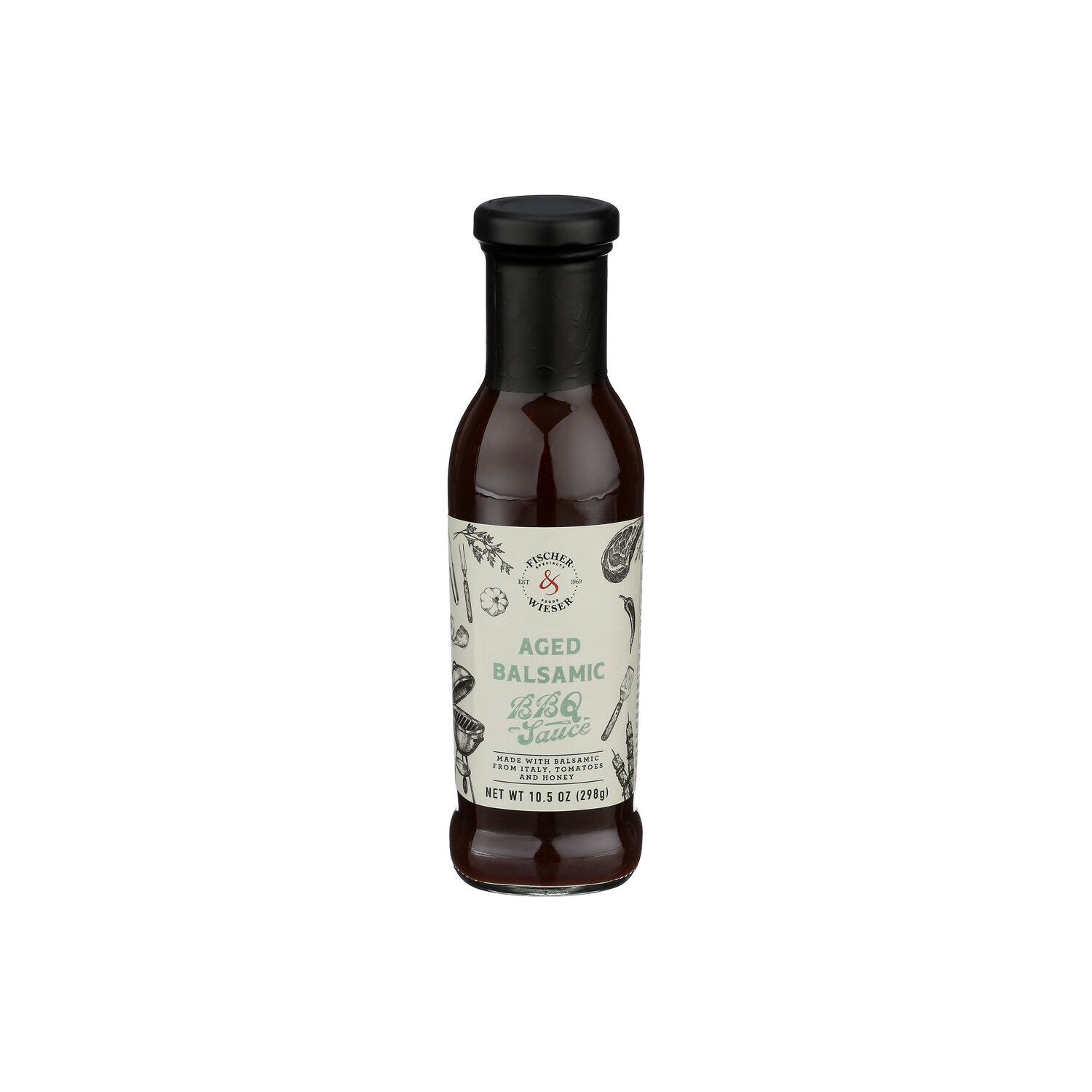 FISCHER & WIESER Grilling Sauce Balsamic Steak & Grilling - 10.5 Ounce Image 1 of 4