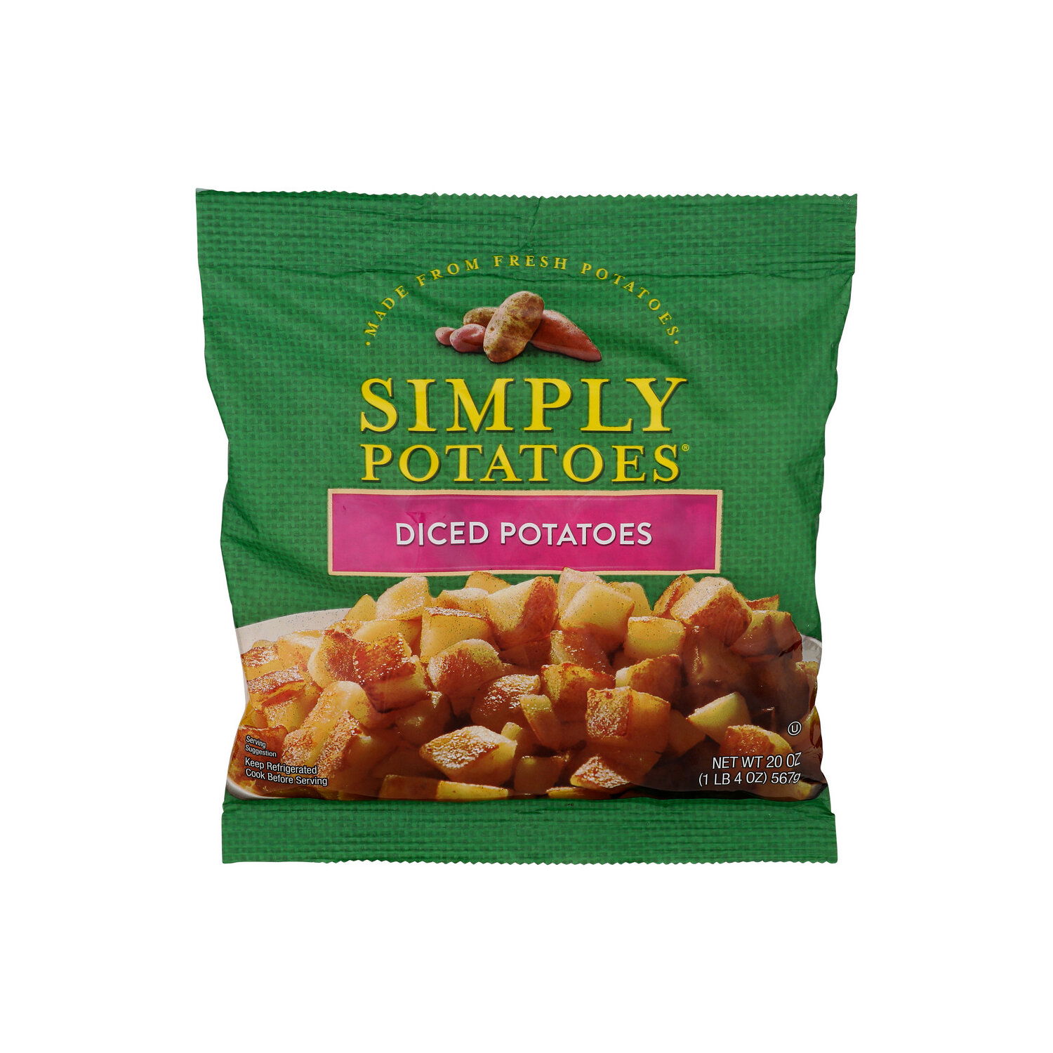 Simply Potatoes Diced Potatoes - 20 Ounce - Brookshire's