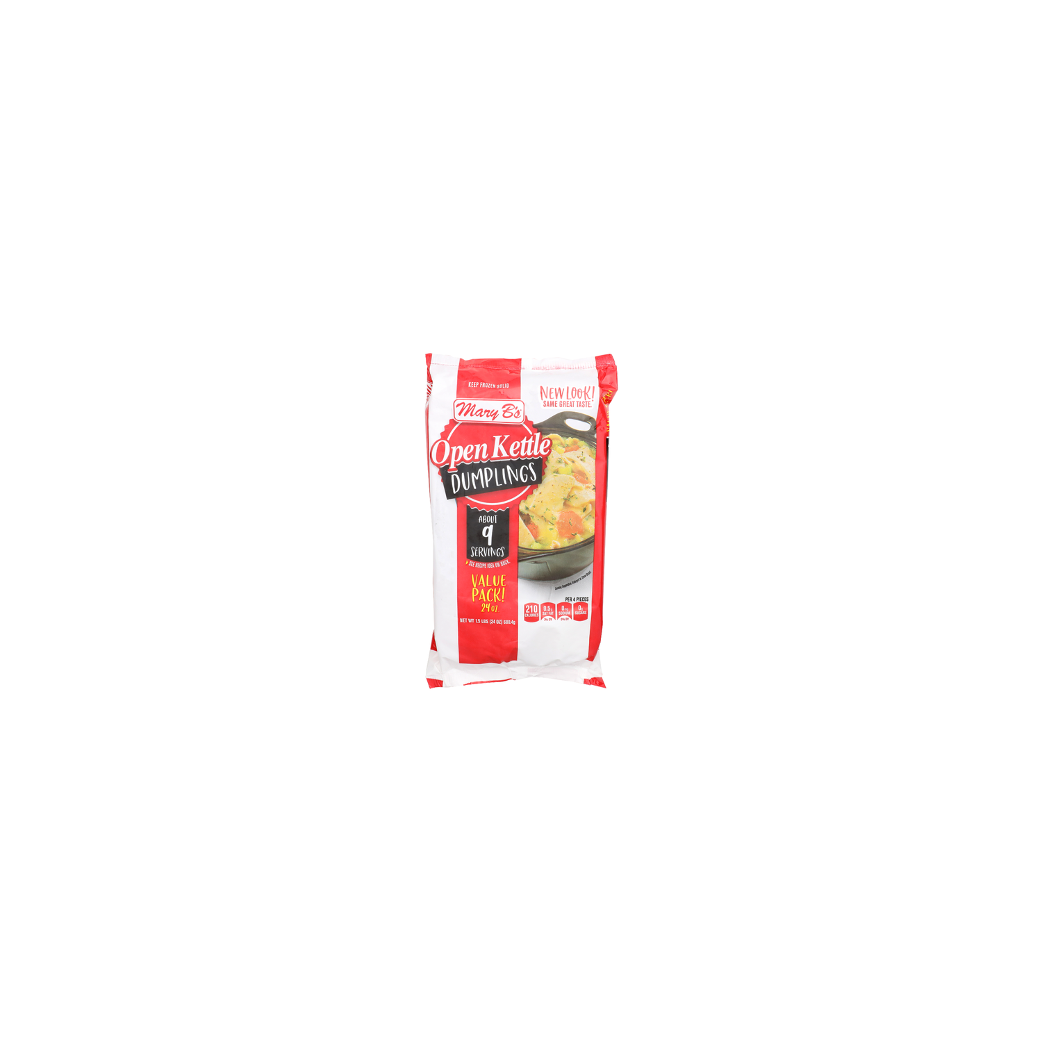 Mary B's Value Pack Open Ketle Dumplings - 1.5 Pound Image 1 of 4