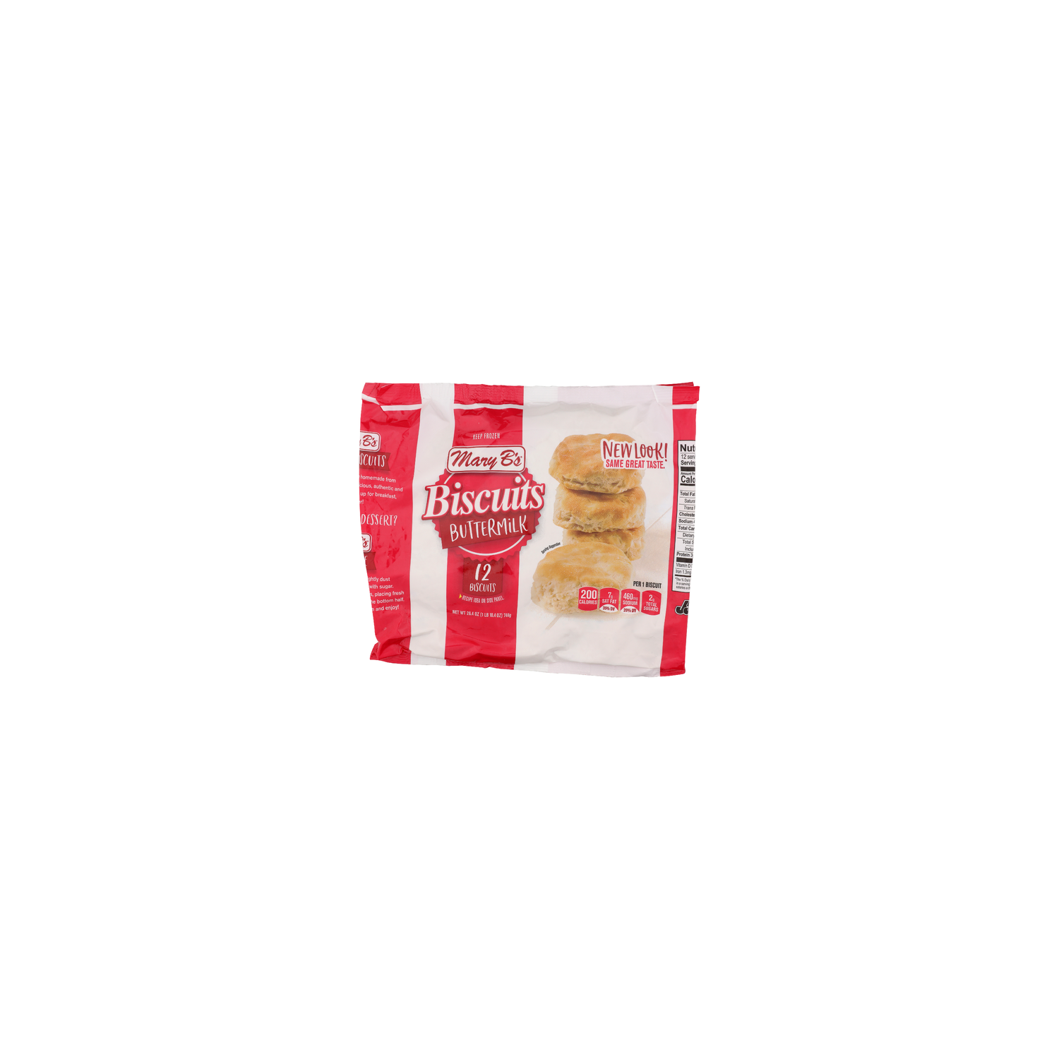 Mary B's Buttermilk Biscuits - 2.2 Ounce - 12 Count Image 1 of 4