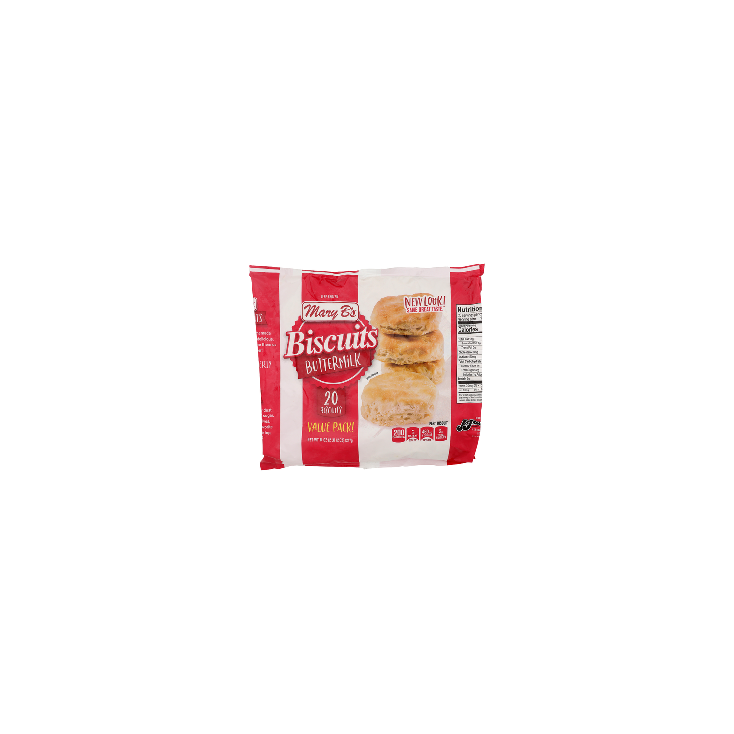 Mary B's Buttermilk Value Pack Biscuits - 2.2 Ounce - 20 Count Image 1 of 3