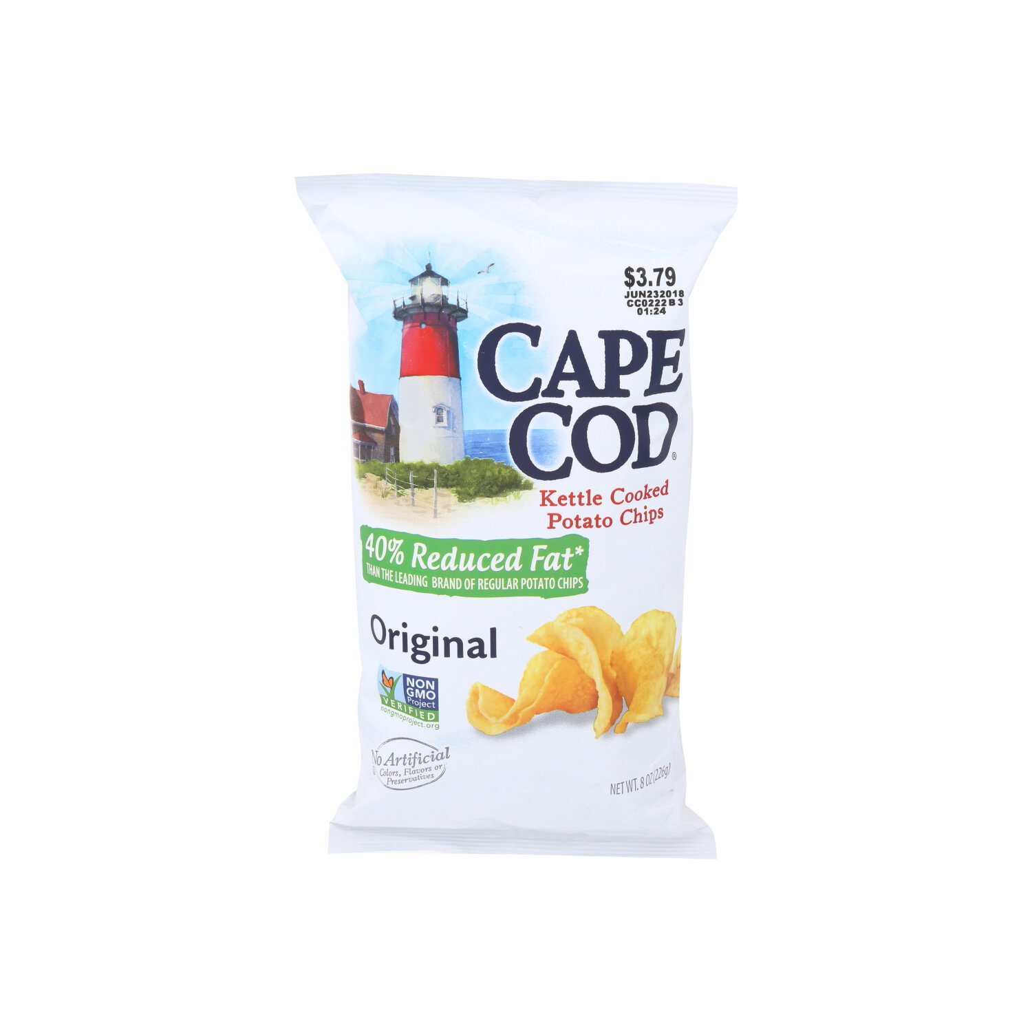 Cape Cod Kettle Cooked Potato Chips Original - 8 Ounce Image 1 of 2