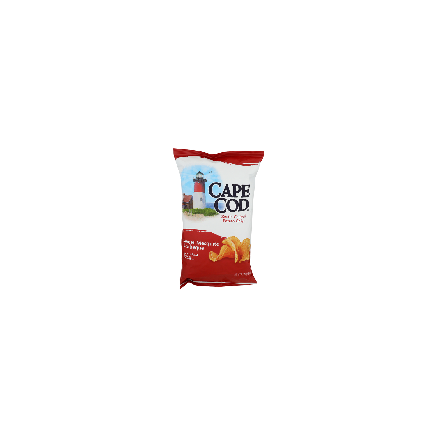 Cape Cod Sweet Mesquite Barbeque Kettle Cooked Potato Chips - 7.5 Ounce Image 1 of 4