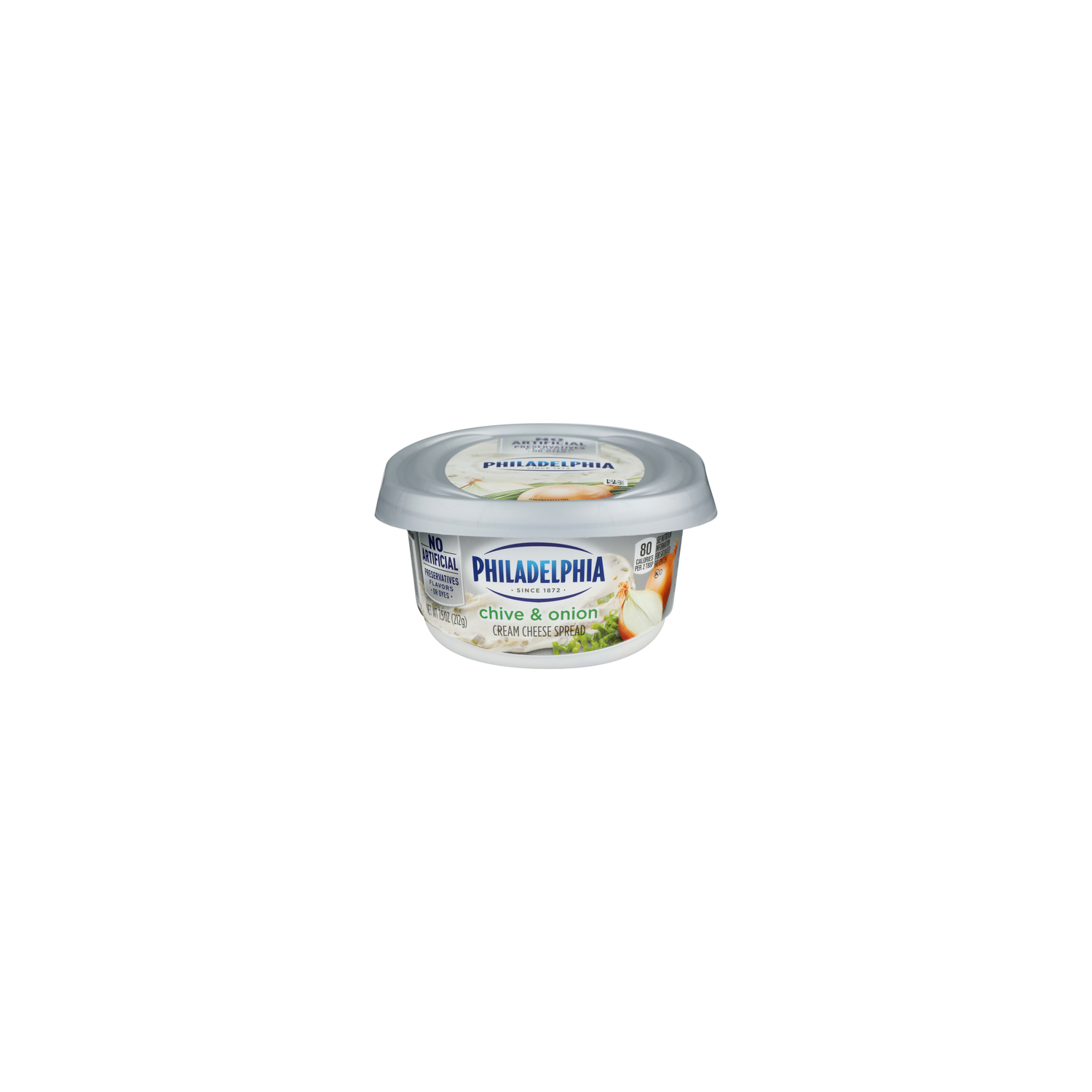 Philadelphia Cream Cheese Spread Chive & Onion - 7.5 Ounce Image 1 of 4