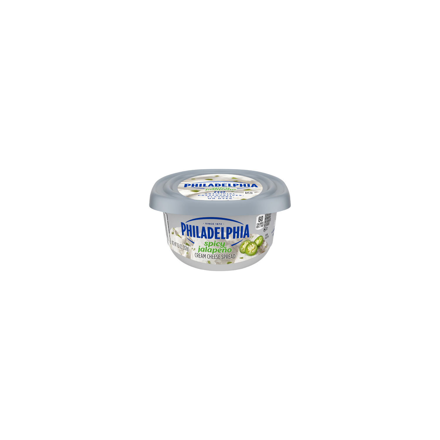 Philadelphia Spicy Jalapeño Cream Cheese Spread, Tub - 7.5 Ounce Image 1 of 2