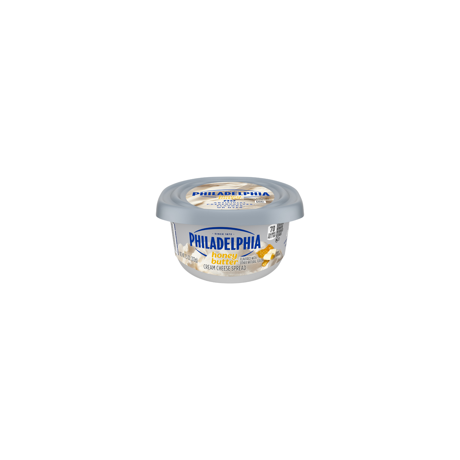 Philadelphia Honey Butter Cream Cheese Spread, Tub - 7.5 Ounce Image 1 of 2