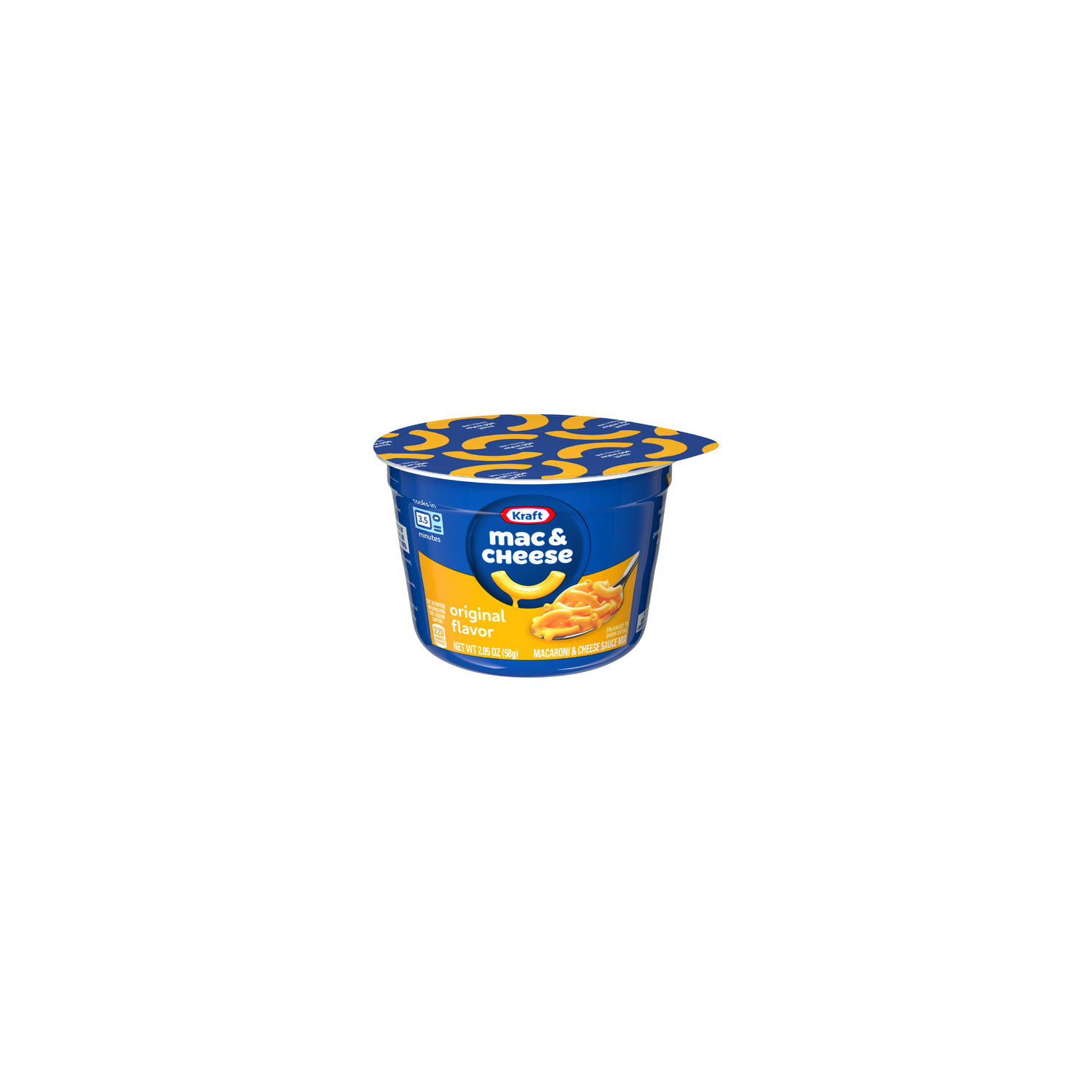 Kraft Original Flavor Macaroni & Cheese Dinner - 2.05 Ounce Image 1 of 3