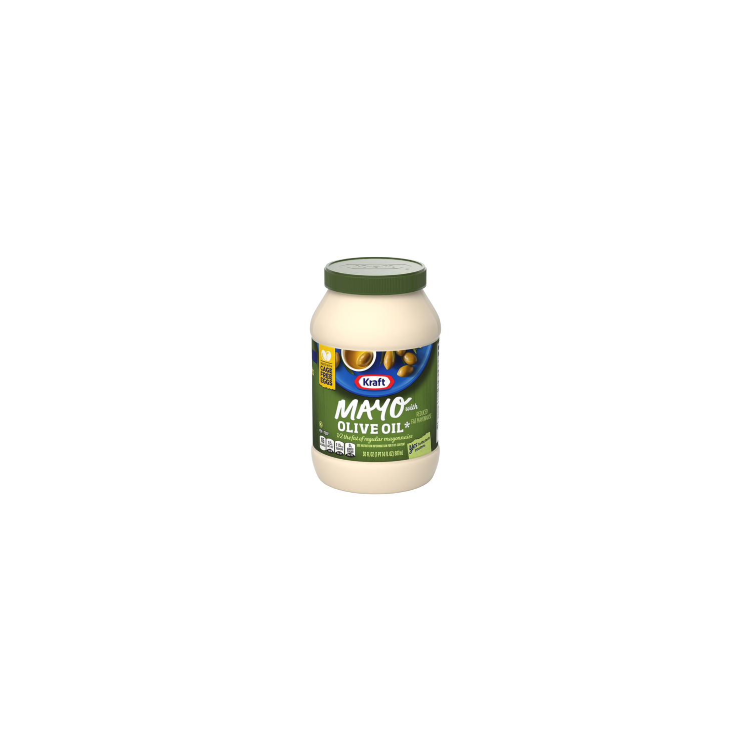 Kraft Olive Oil Mayonnaise - 30 Fluid Ounce Image 1 of 3