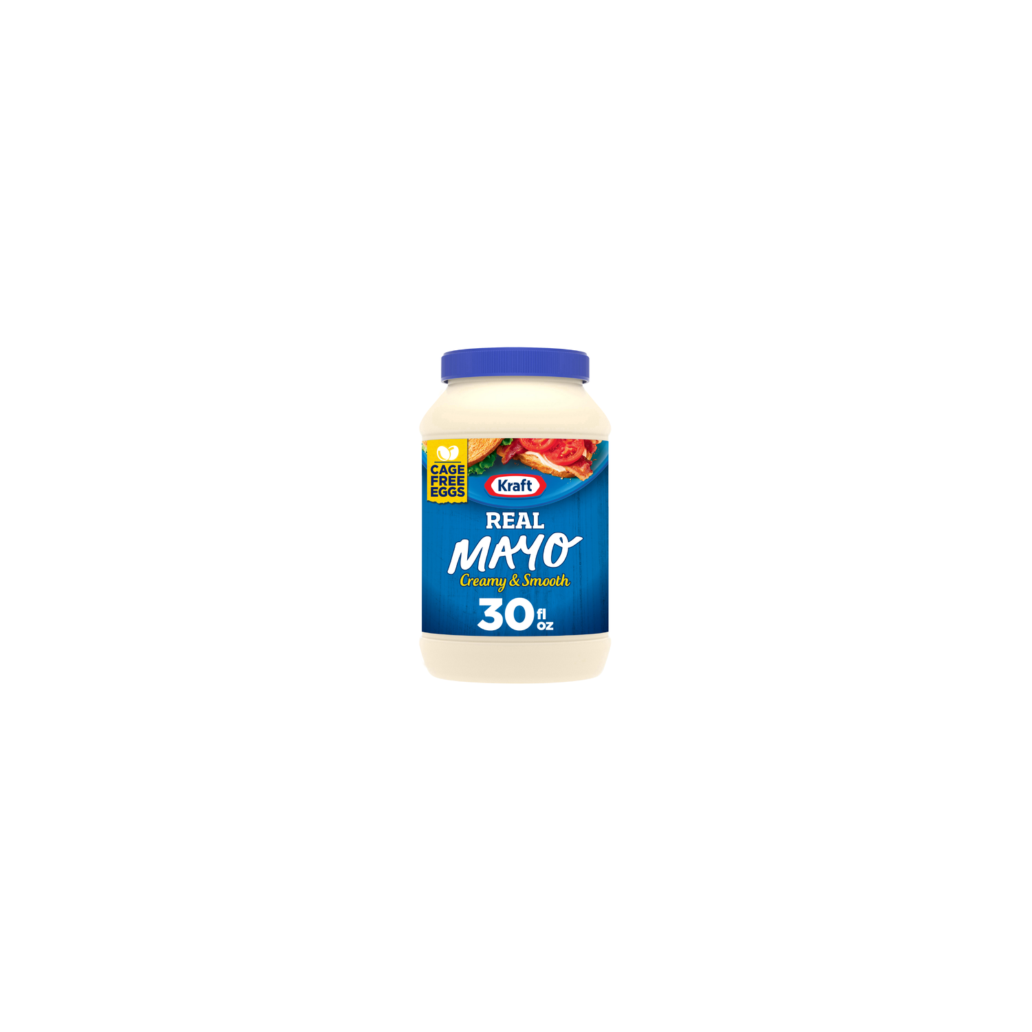 Kraft Creamy & Smooth Real Mayonnaise - 30 Fluid Ounce Image 1 of 4