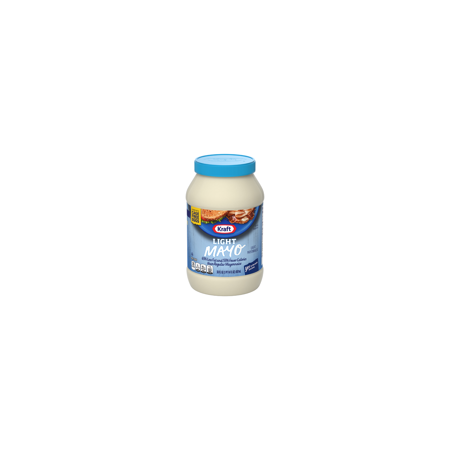 Kraft Light Mayo Mayonnaise - 30 Fluid Ounce Image 1 of 3