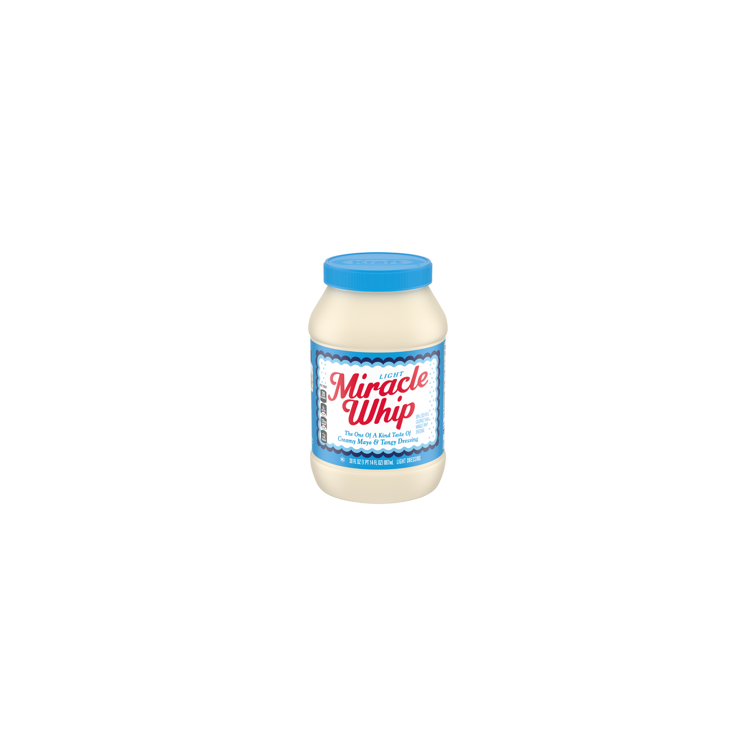 Kraft Light Miracle Whip - 30 Fluid Ounce Image 1 of 3