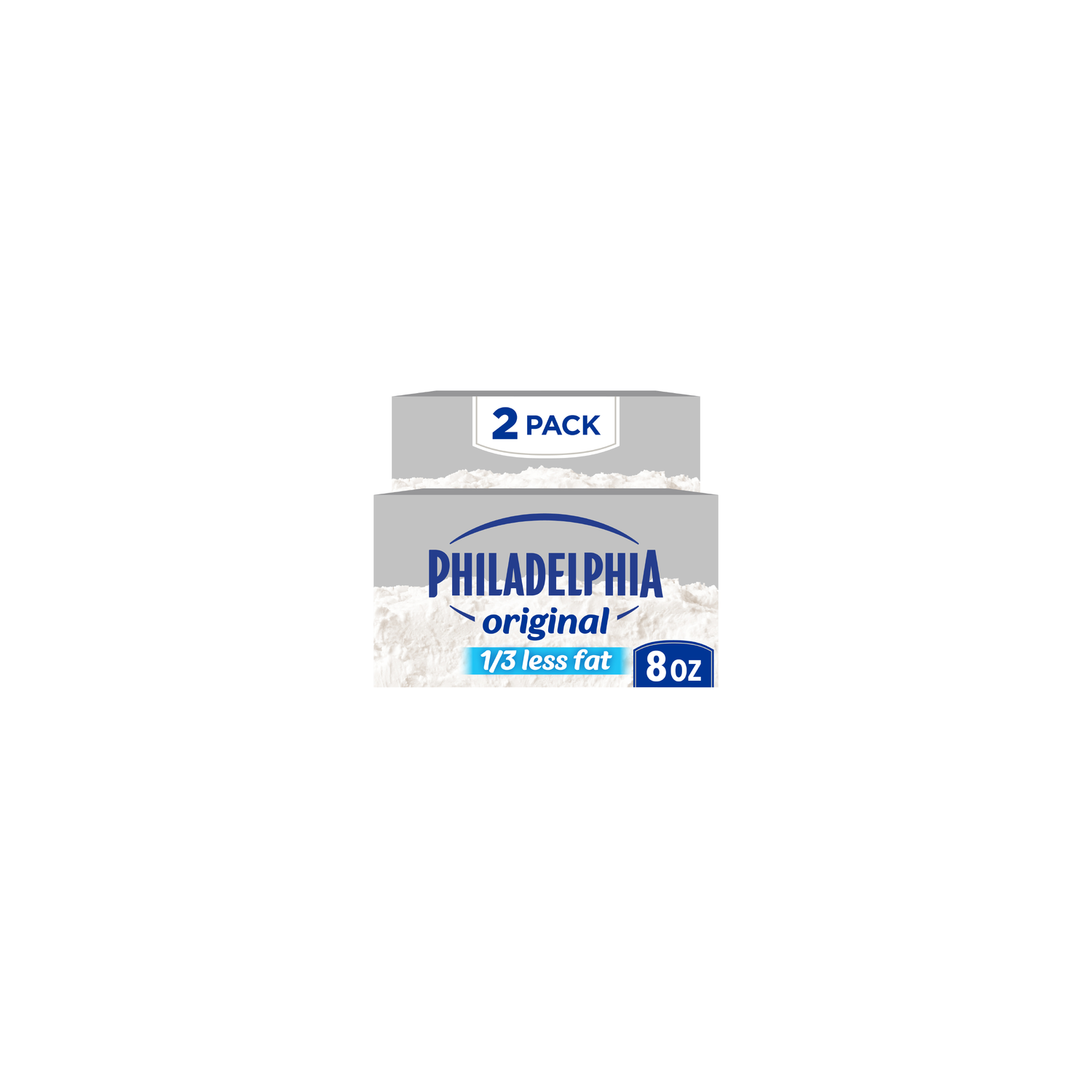 Philadelphia Neufchatel Cheese - 4 Ounce - 2 Count Image 1 of 4
