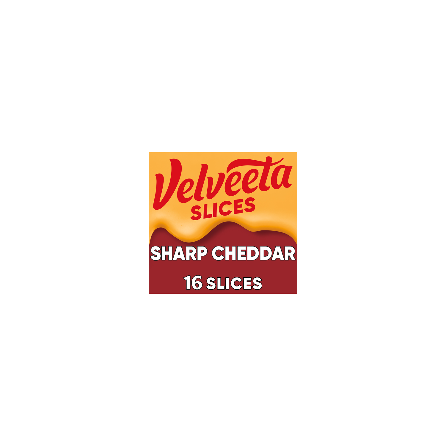 Velveeta Pasteurized Recipe Cheese Product Sharp Cheddar Slices - 12 Ounce Image 1 of 4