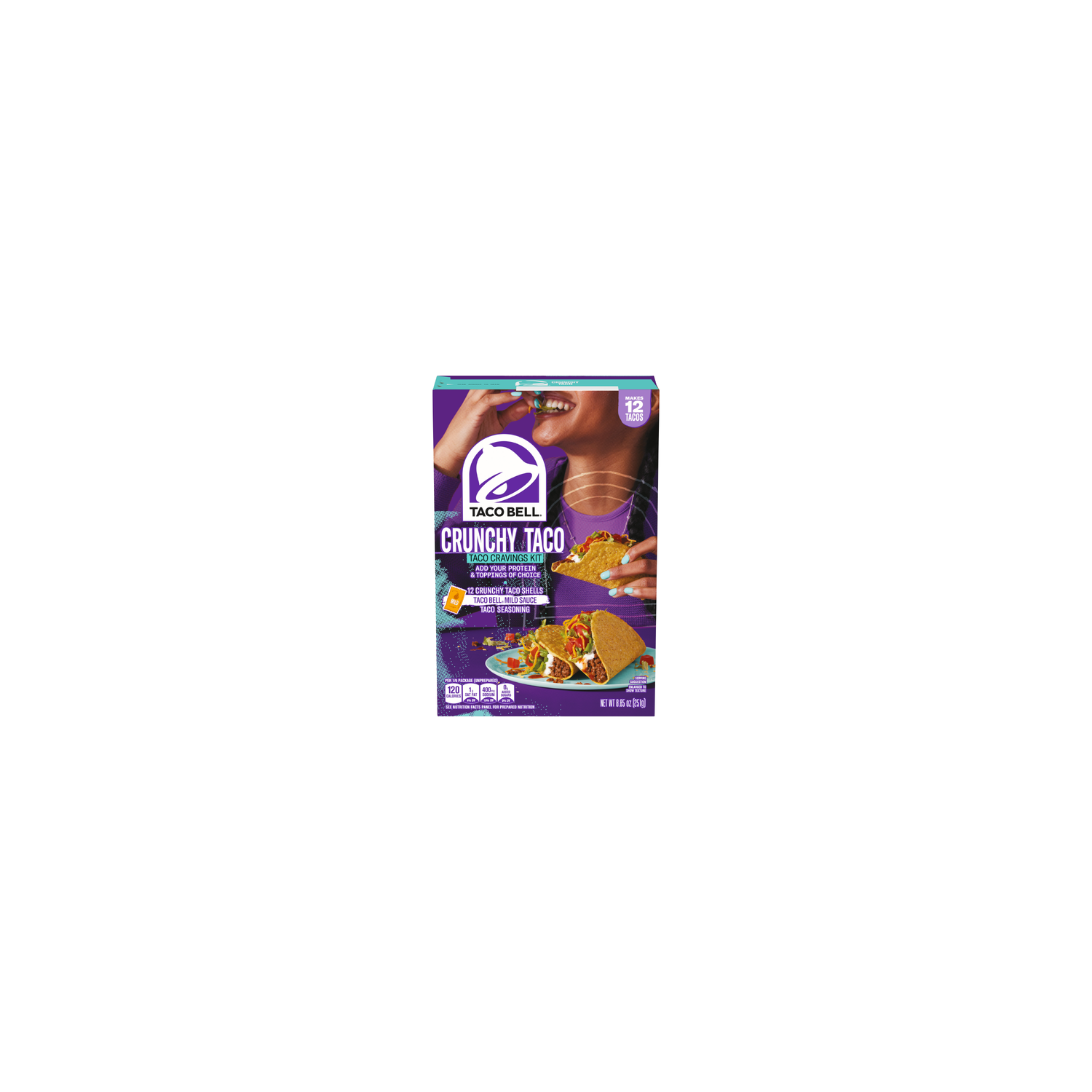Taco Bell Crunchy Dinner Kit - 8.85 Ounce Image 1 of 3