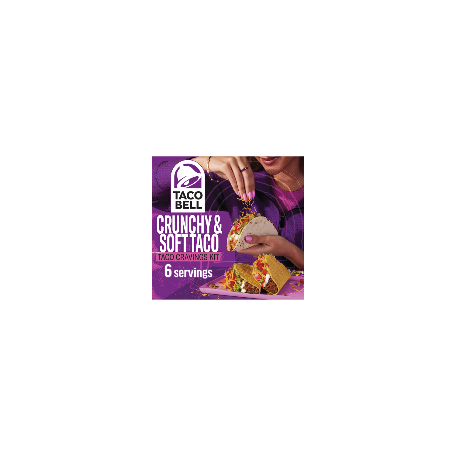 Taco Bell Crunchy & Soft Taco Dinner Kit - 12.77 Ounce Image 1 of 4