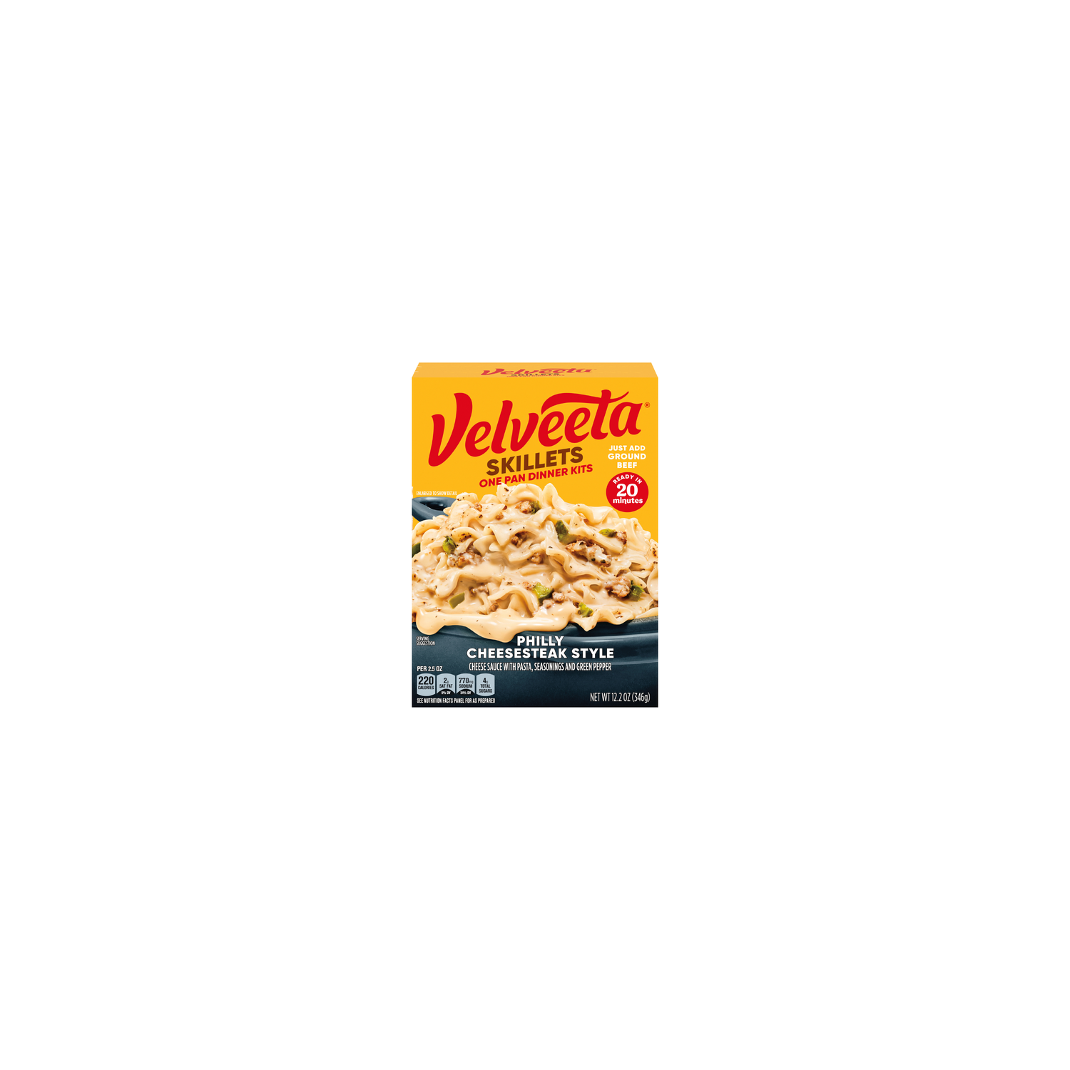Velveeta Skillets Philly Cheesesteak - 12.2 Ounce Image 1 of 3