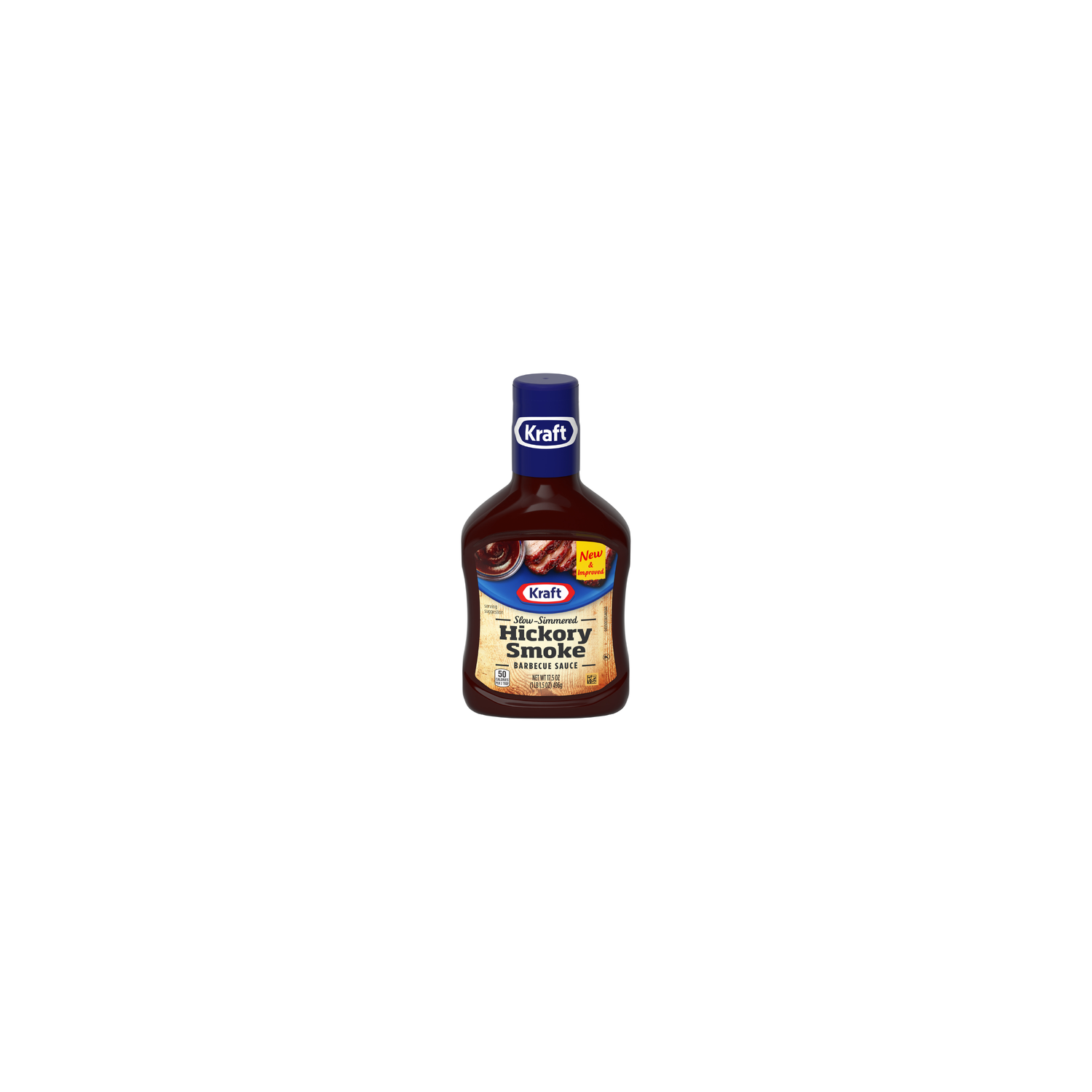 Kraft Hickory Smoke Slow-Simmered Barbecue Sauce - 17.5 Ounce Image 1 of 3