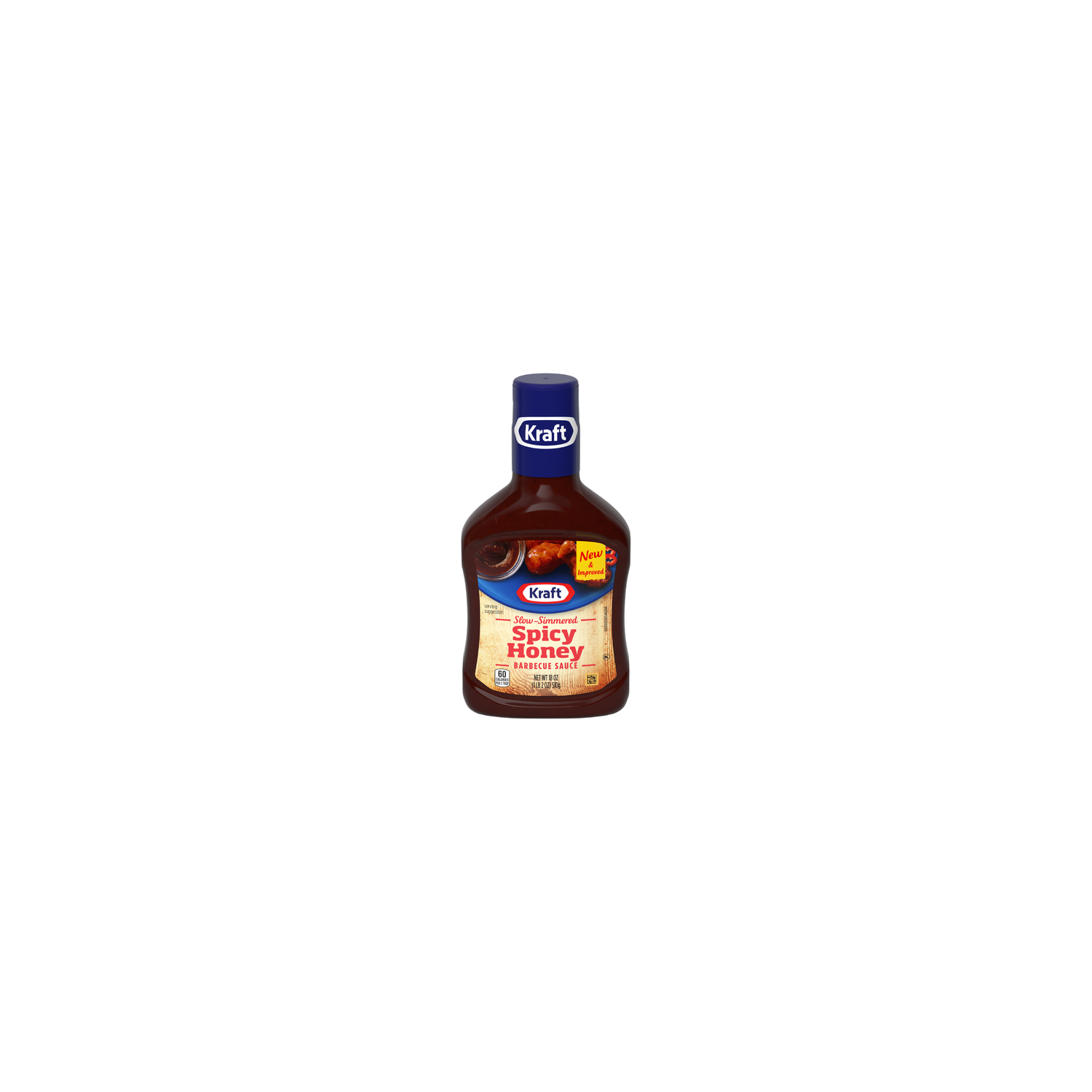 Kraft Spicy Honey Slow-Simmered Barbecue Sauce - 18 Ounce Image 1 of 3