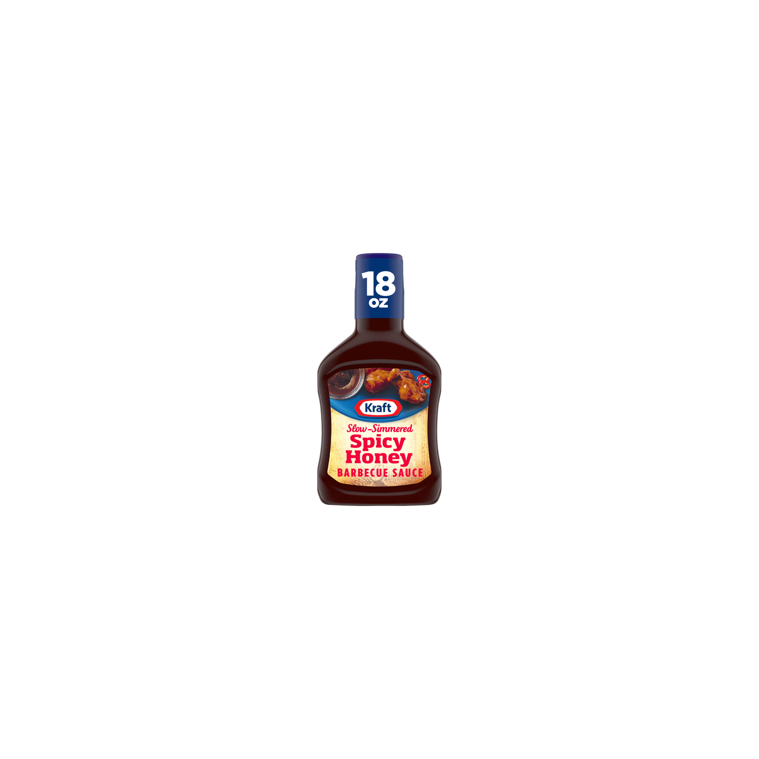 Kraft Spicy Honey Slow-Simmered Barbecue Sauce - 18 Ounce Image 1 of 4
