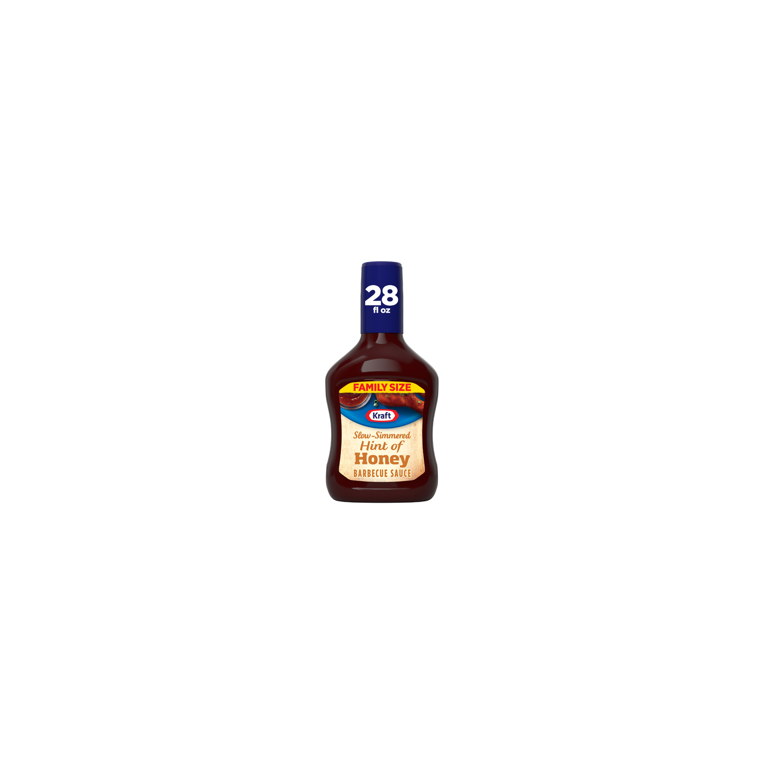 Kraft Sweet Honey Slow-Simmered Barbecue Sauce - 28 Ounce Image 1 of 4