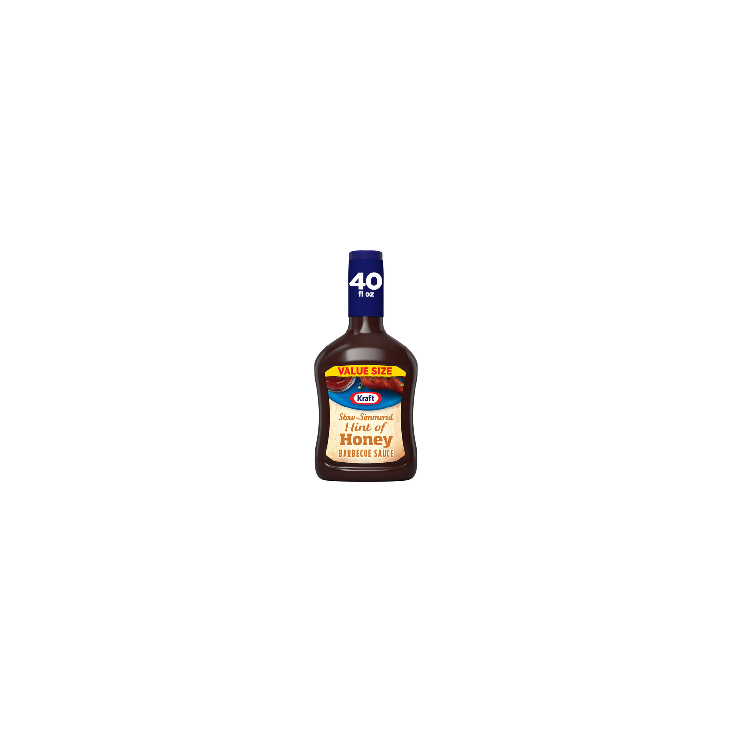 Kraft Sweet Honey Slow-Simmered Barbecue Sauce - 40 Ounce Image 1 of 4