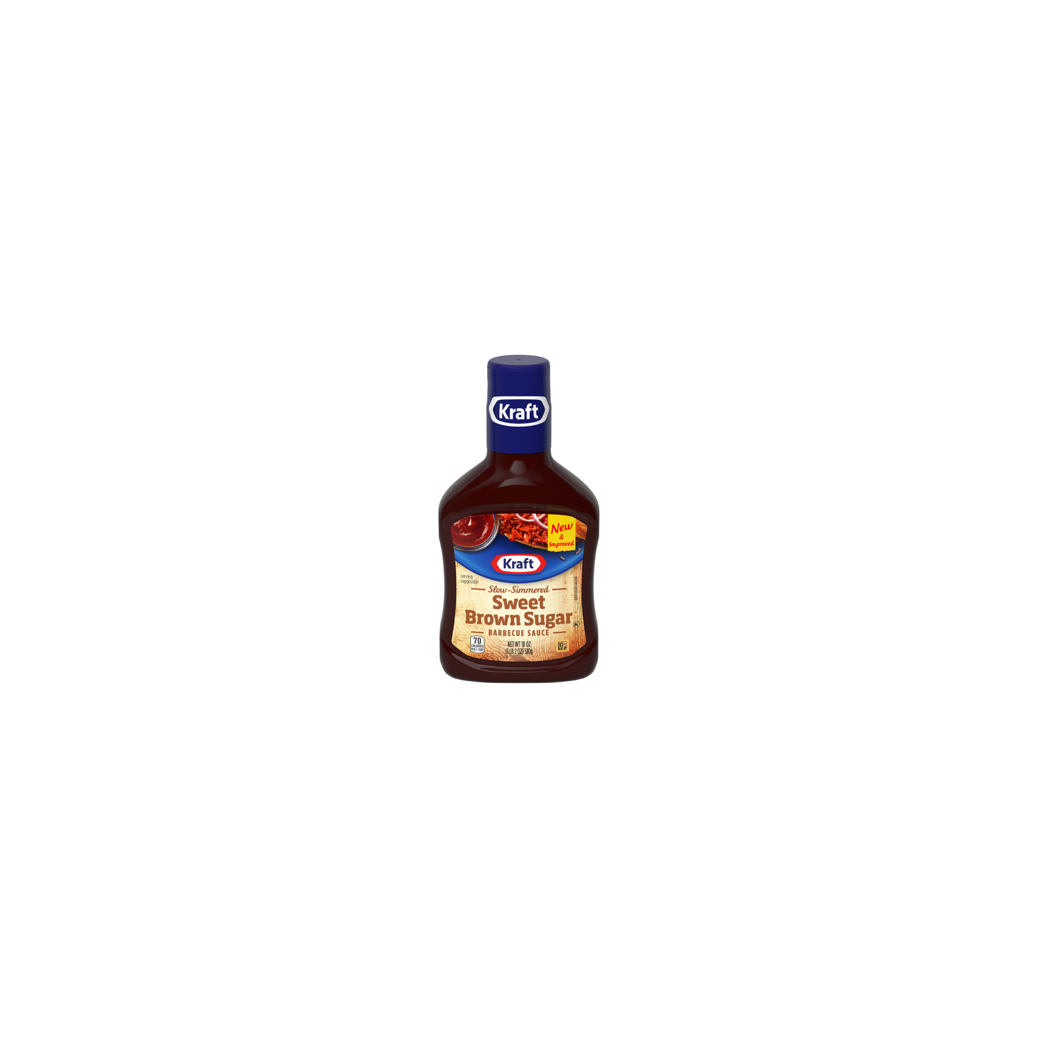 Kraft Sweet Brown Sugar Slow-Simmered Barbecue Sauce - 18 Ounce Image 1 of 3
