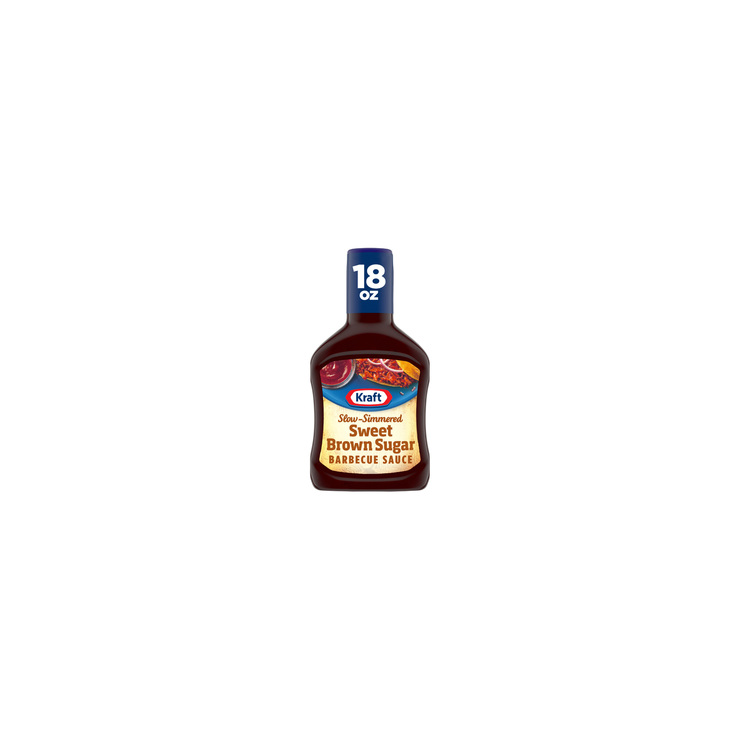 Kraft Sweet Brown Sugar Slow-Simmered Barbecue Sauce - 18 Ounce Image 1 of 4