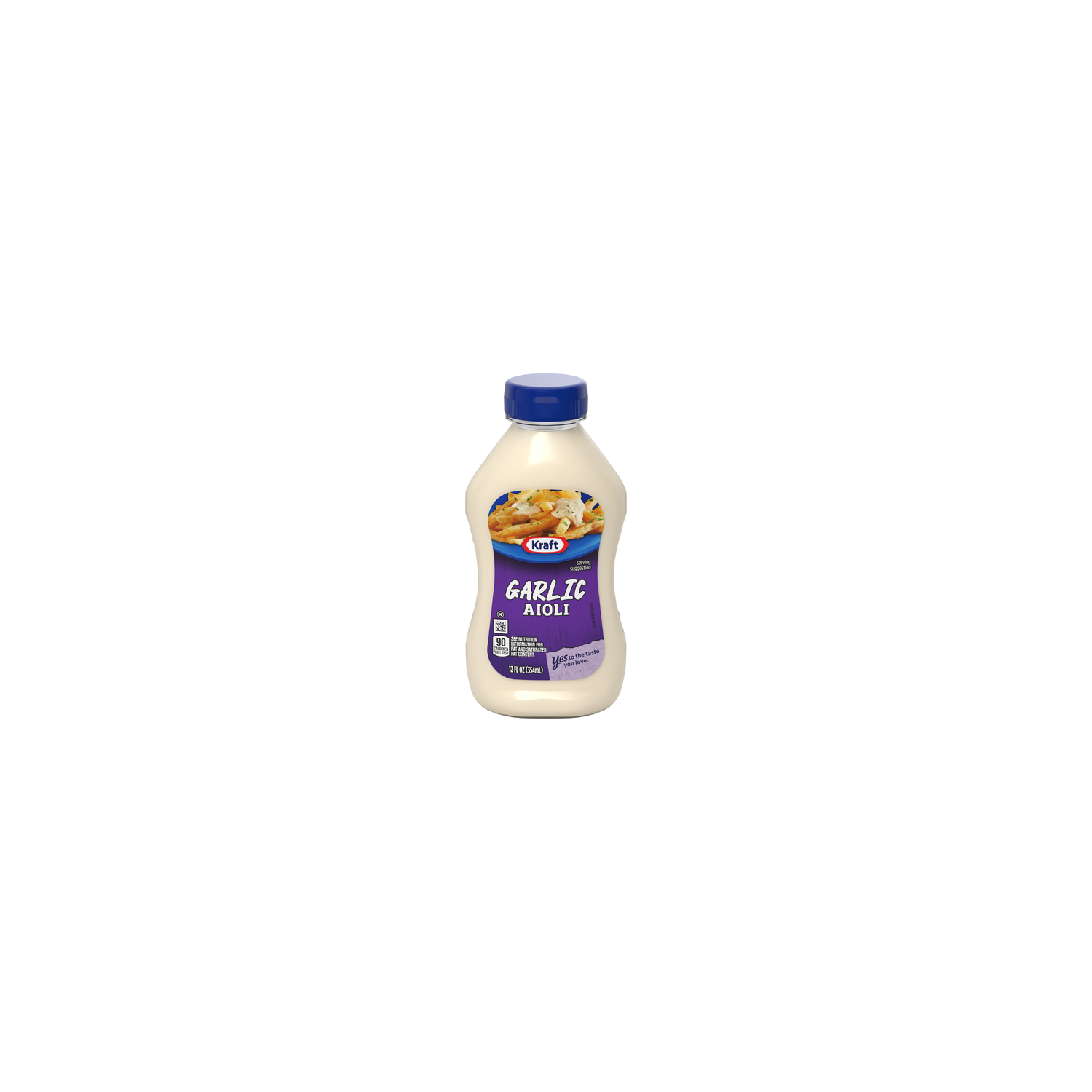 Kraft Garlic Aioli, Bottle - 12 Fluid Ounce Image 1 of 2