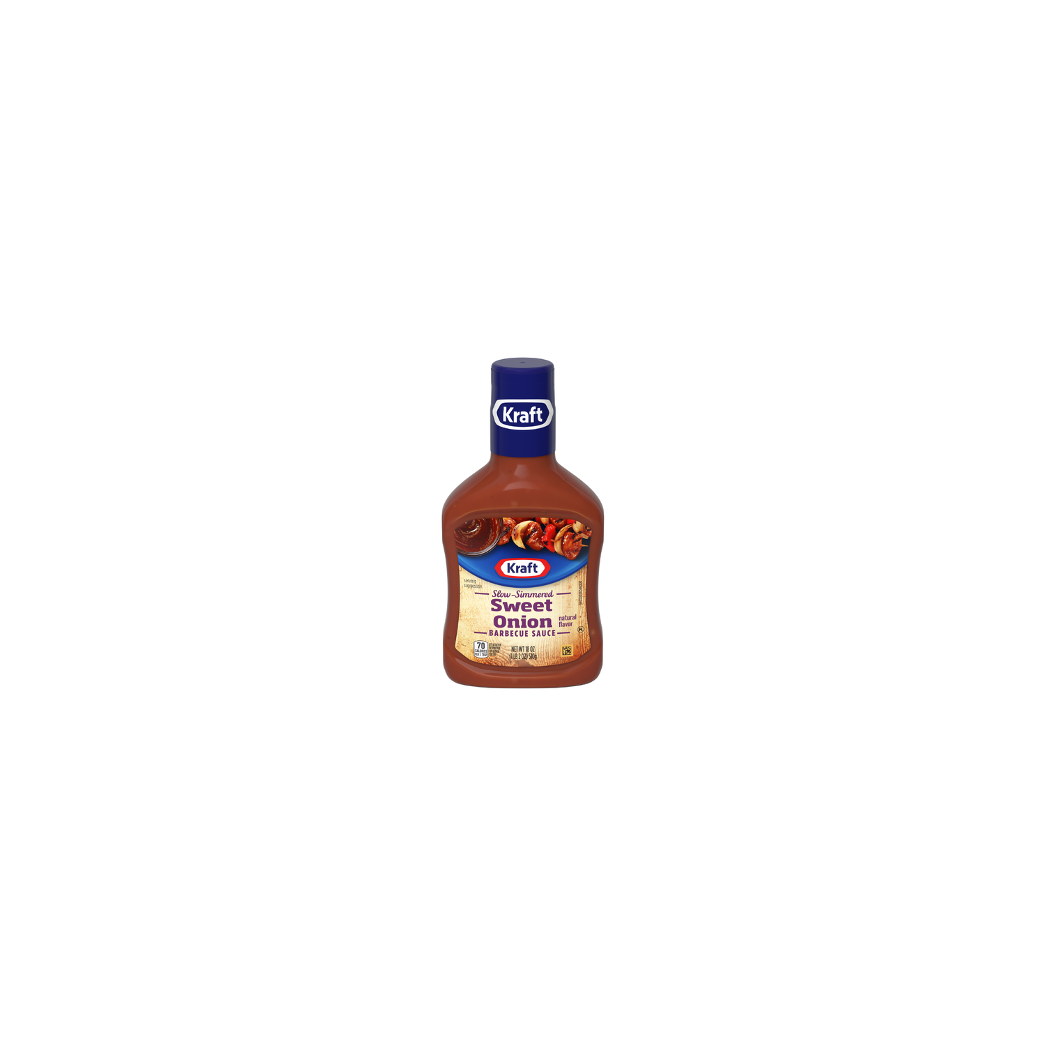 Kraft Sweet Onion Slow-Simmered Barbecue Sauce - 18 Ounce Image 1 of 3