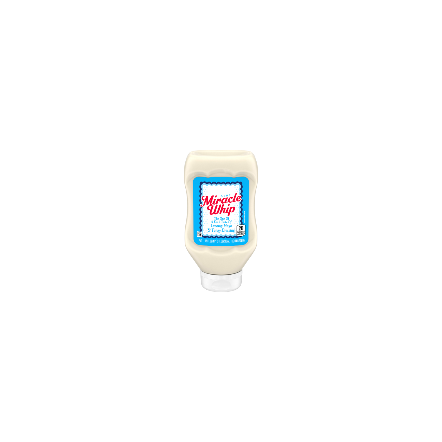 Miracle Whip Light Mayo-Like Dressing, Bottle - 19 Fluid Ounce