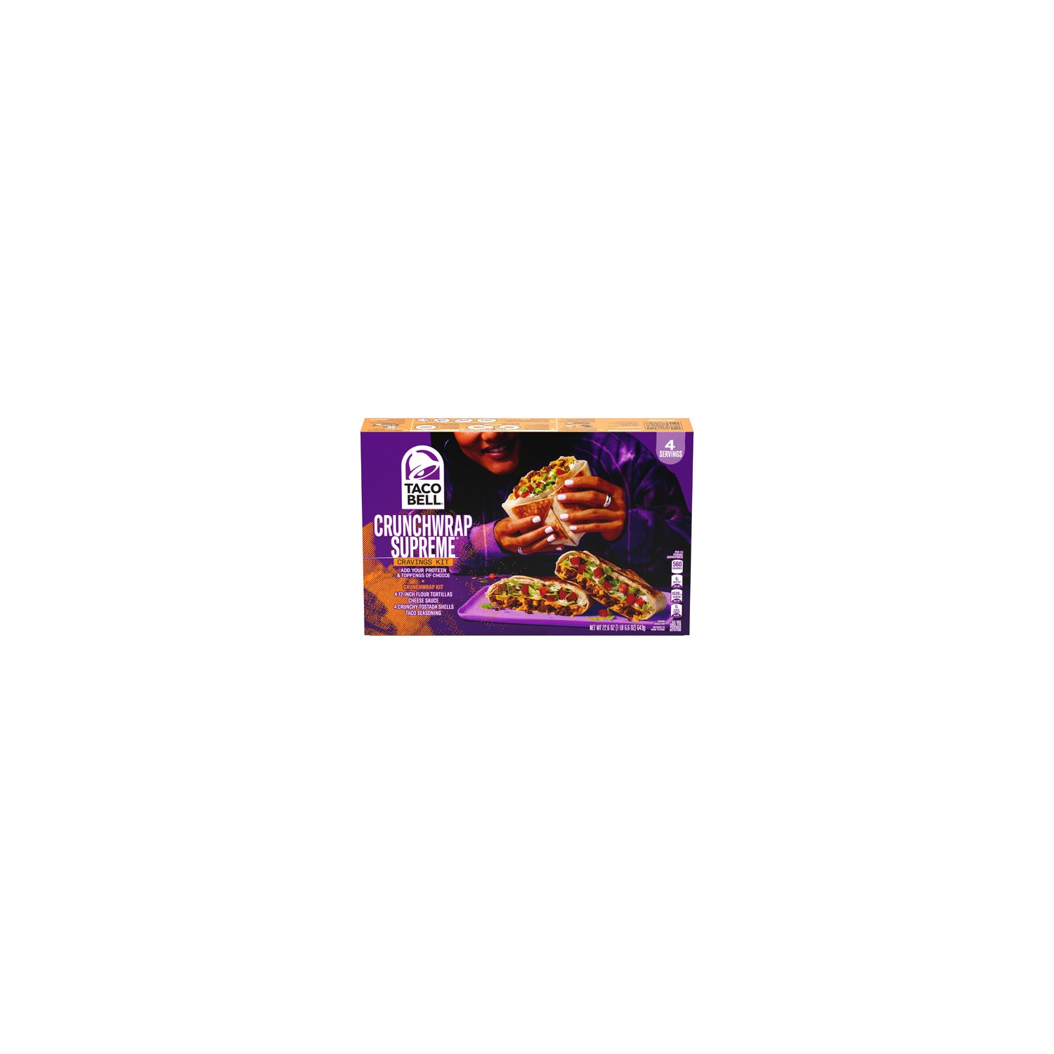 Taco Bell Crunchwrap Supreme Cravings Kit, Box - 22.6 Ounce Image 1 of 2