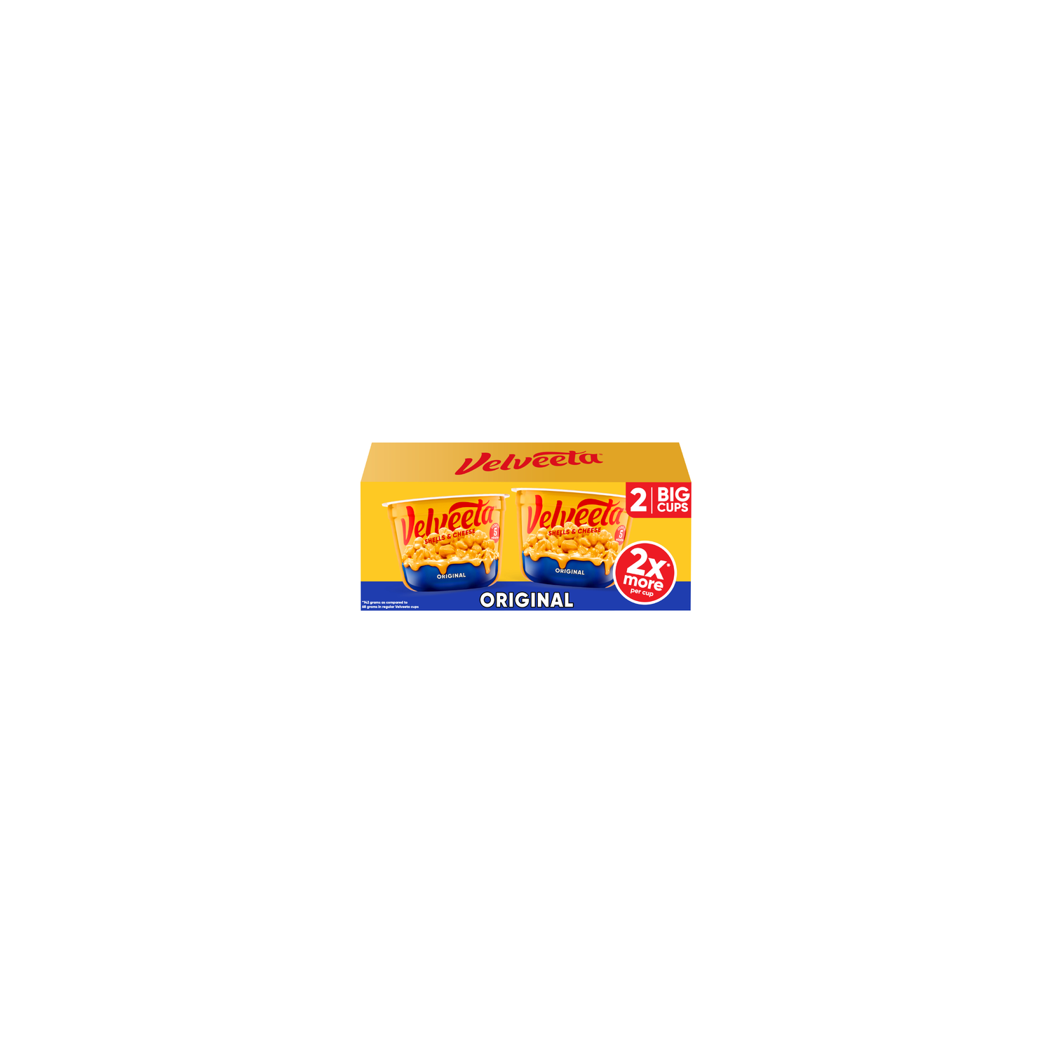 Kraft Velveeta Original Shells & Cheese Pasta Cups - 10 Ounce Image 1 of 4